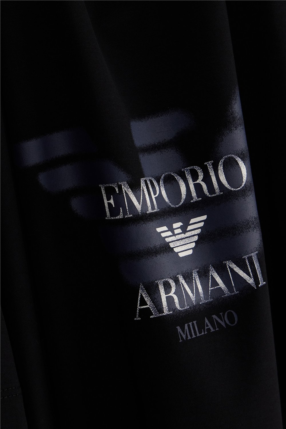 Emporio Armani Erkek Bisiklet Yaka T-Shirt Siyah