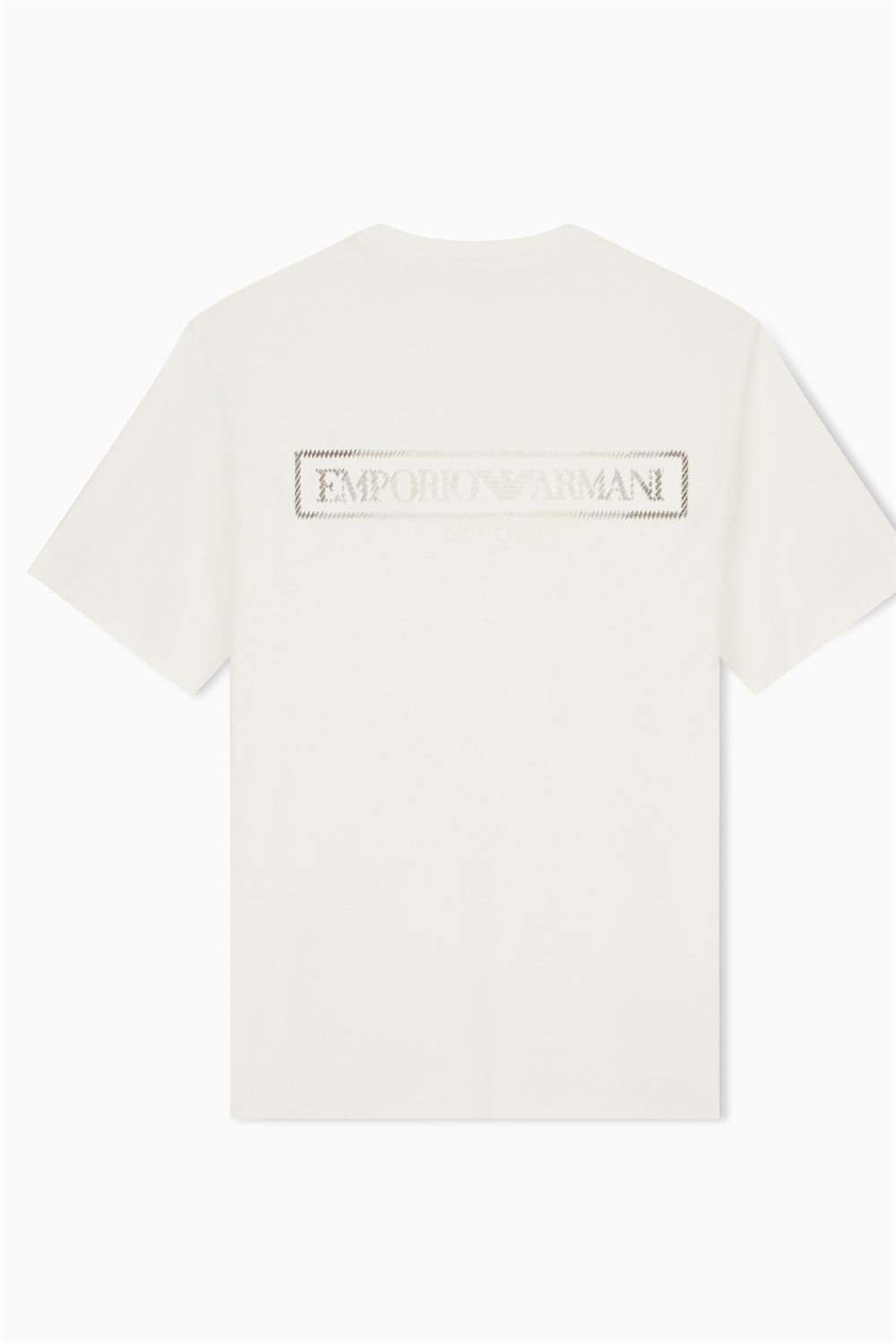 Emporio Armani Erkek Bisiklet Yaka T-Shirt Beyaz