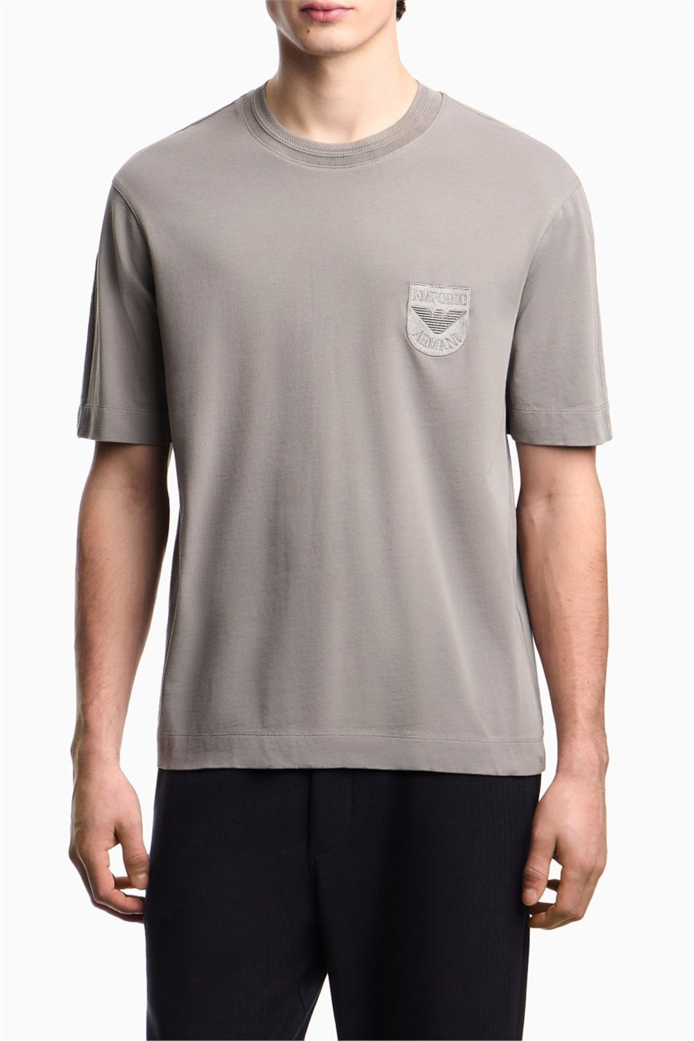 Emporio Armani Erkek Bisiklet Yaka T-Shirt Çok Renkli