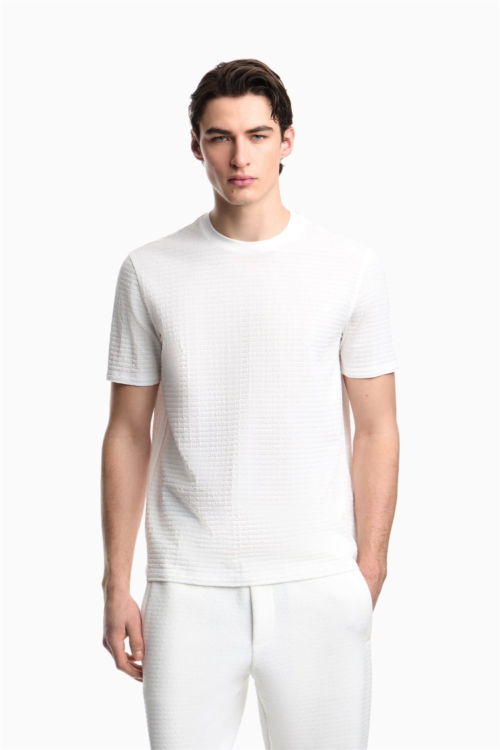 Emporio Armani Erkek Bisiklet Yaka T-Shirt