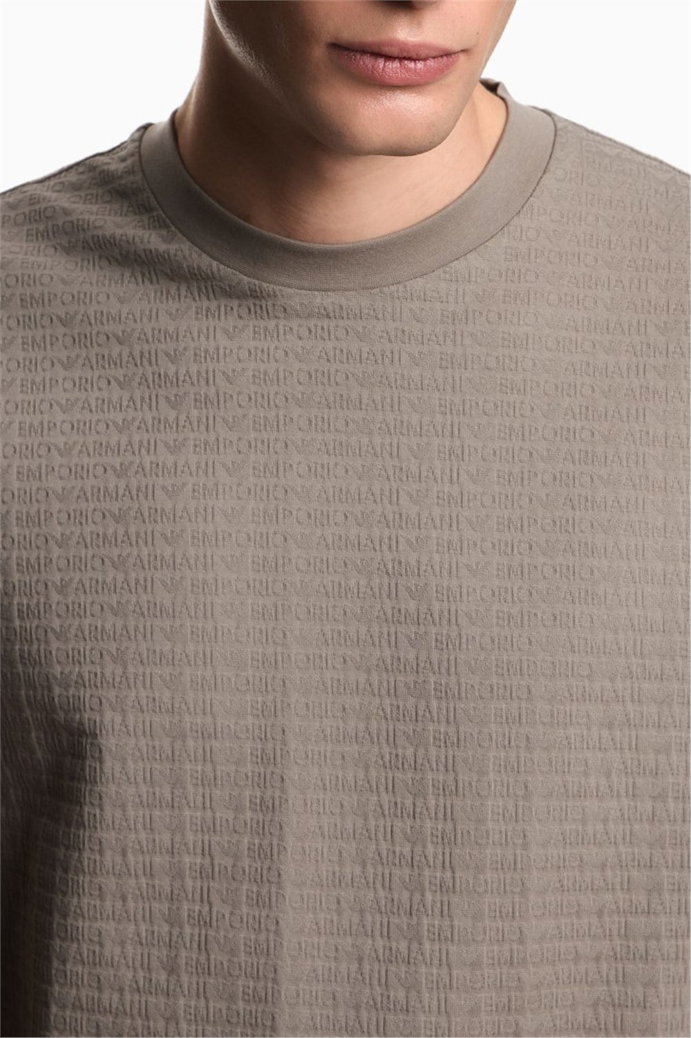 Emporio Armani Erkek Bisiklet Yaka T-Shirt Çok Renkli