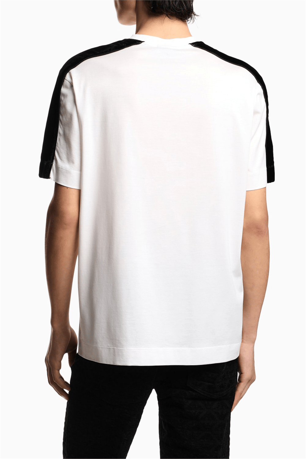 Emporio Armani Erkek Bisiklet Yaka T-Shirt Beyaz