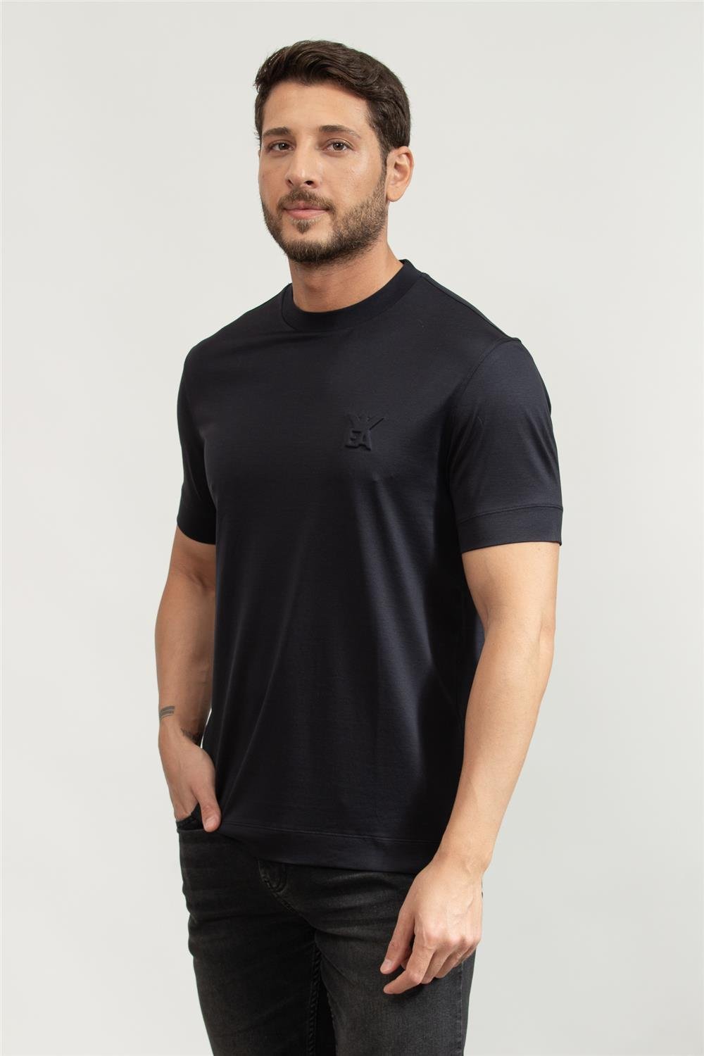 Emporio Armani Erkek Bisiklet Yaka T-Shirt