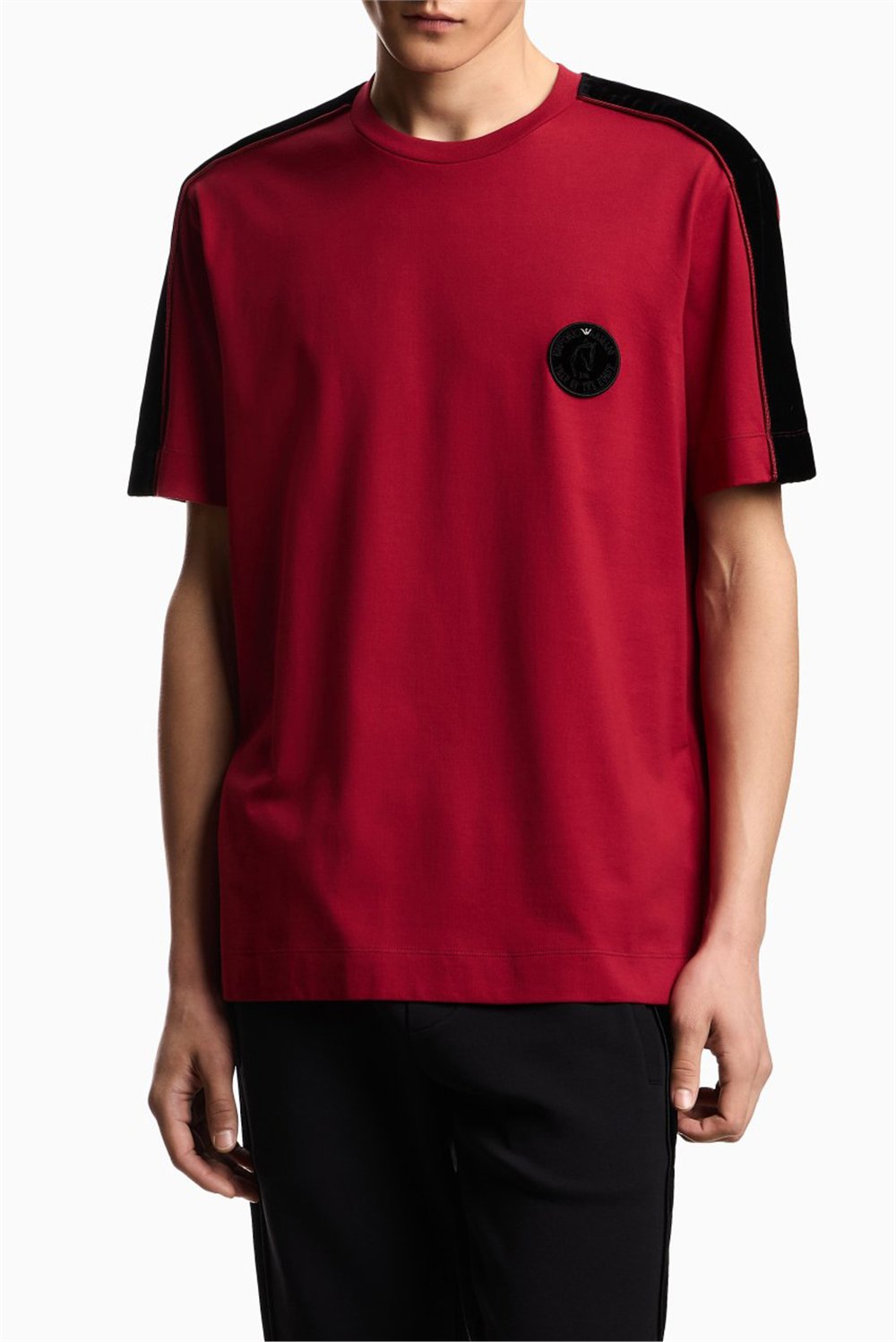 Emporio Armani Erkek Bisiklet Yaka T-Shirt Çok Renkli