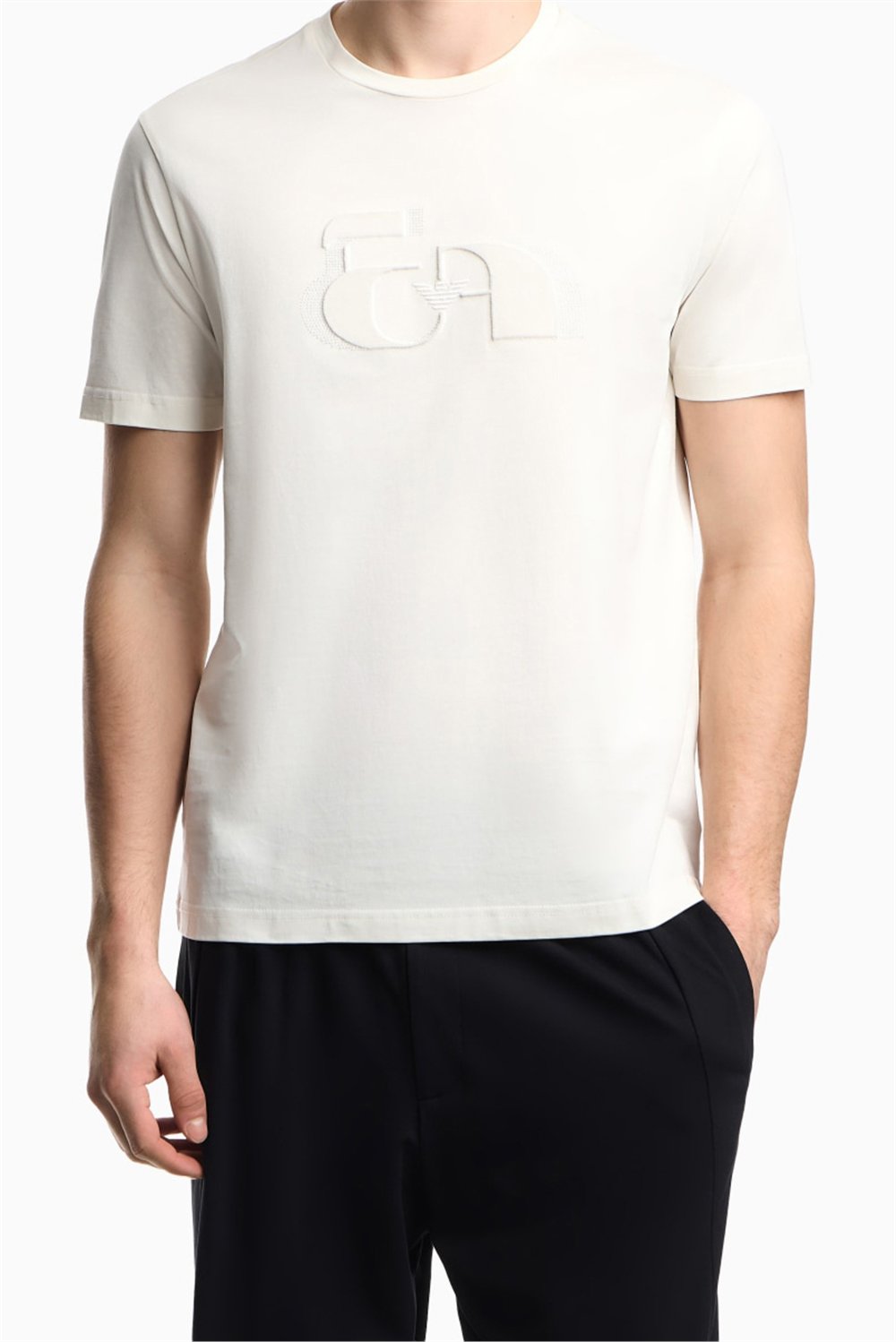 Emporio Armani Erkek Bisiklet Yaka T-Shirt Çok Renkli