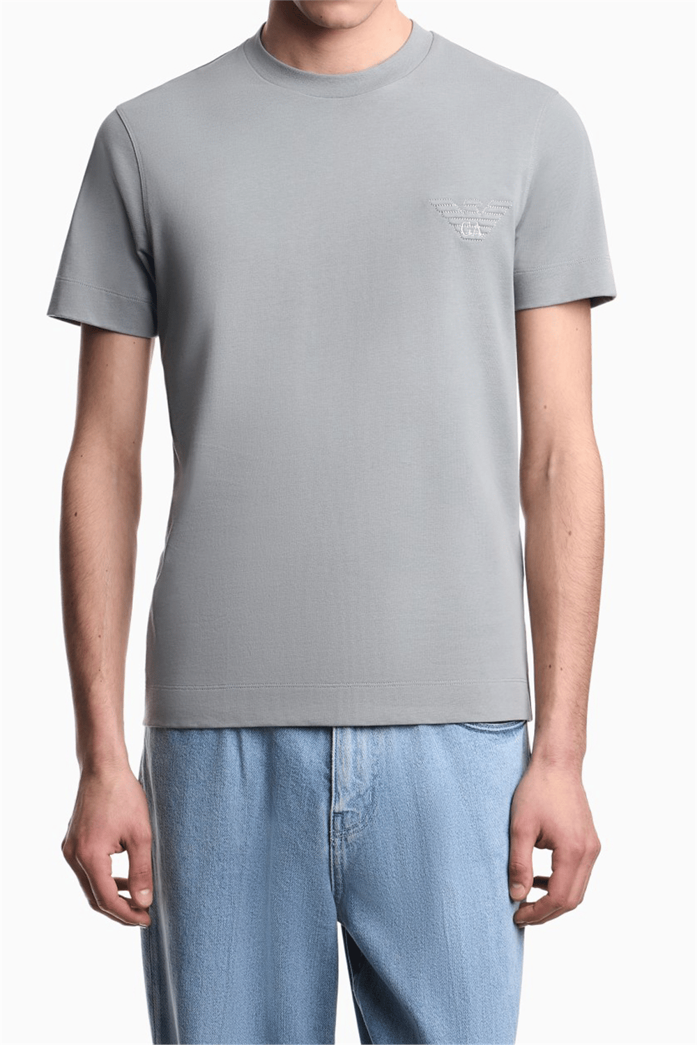 Emporio Armani Erkek Bisiklet Yaka T-Shirt Çok Renkli