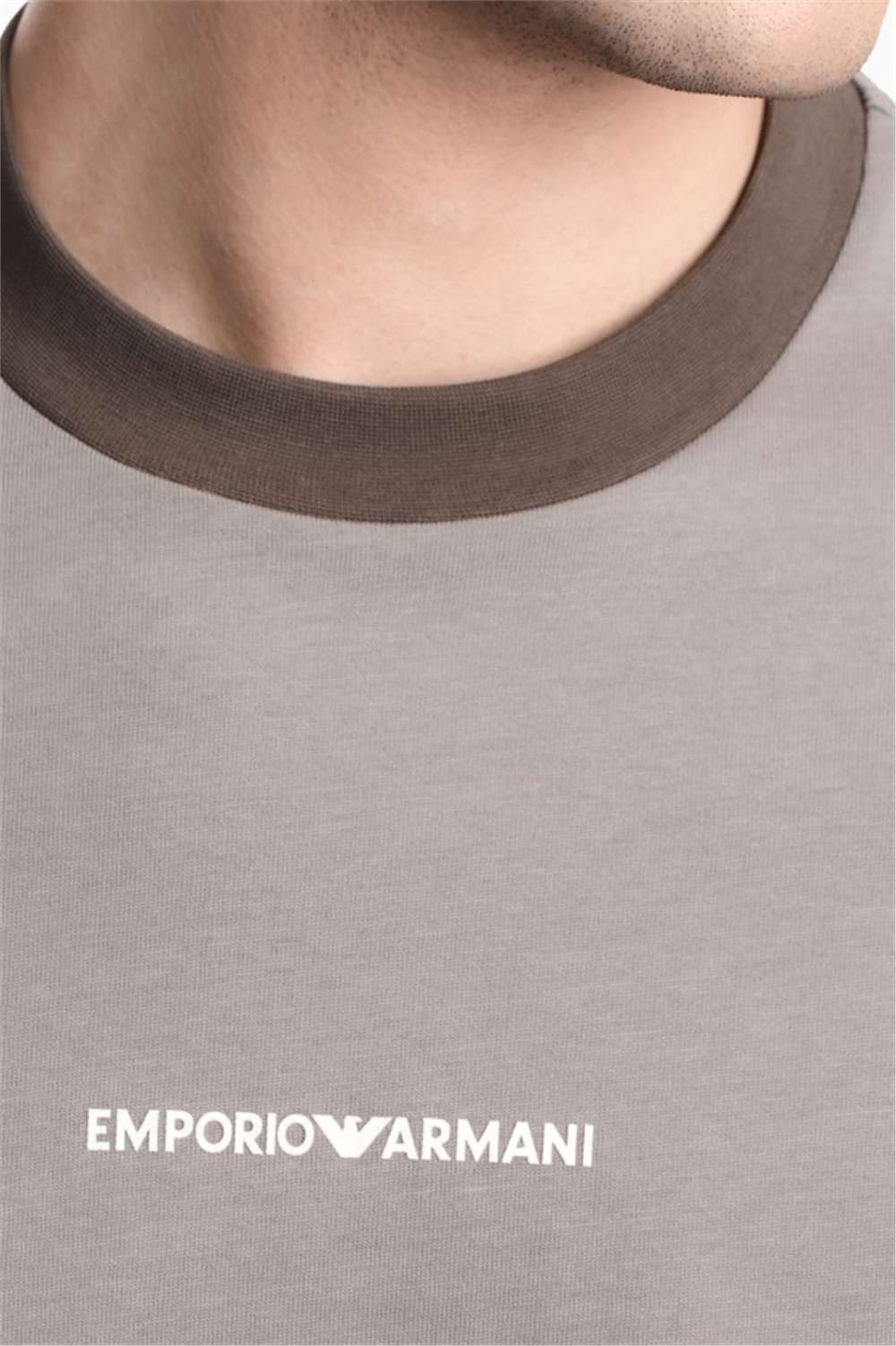 Emporio Armani Erkek Bisiklet Yaka T-Shirt Çok Renkli
