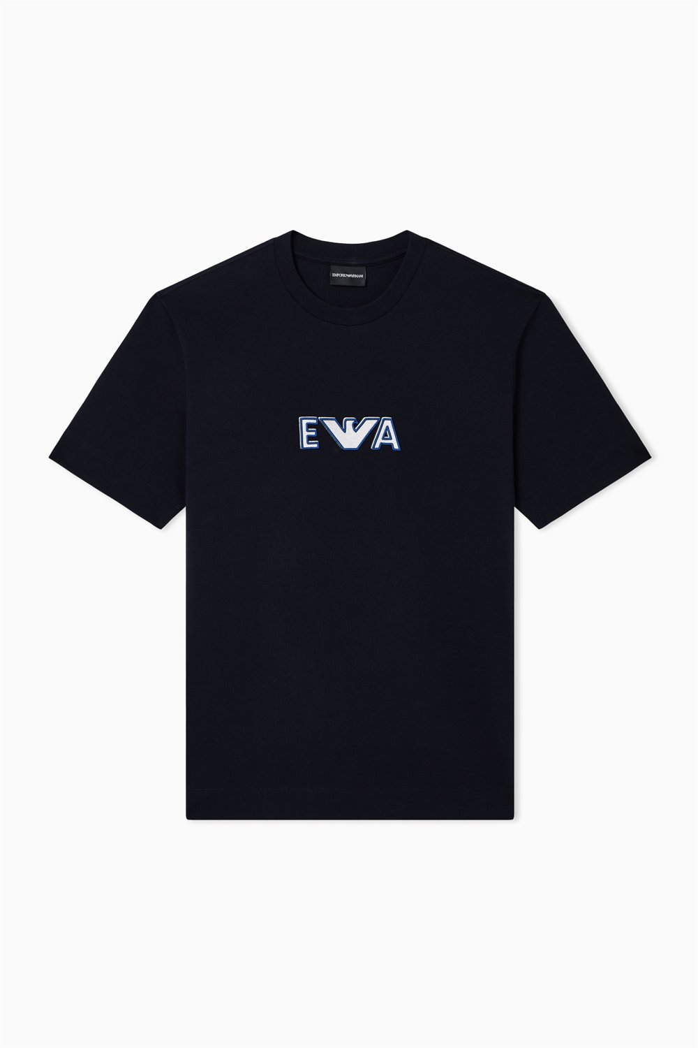 Emporio Armani Erkek Bisiklet Yaka T-Shirt Lacivert