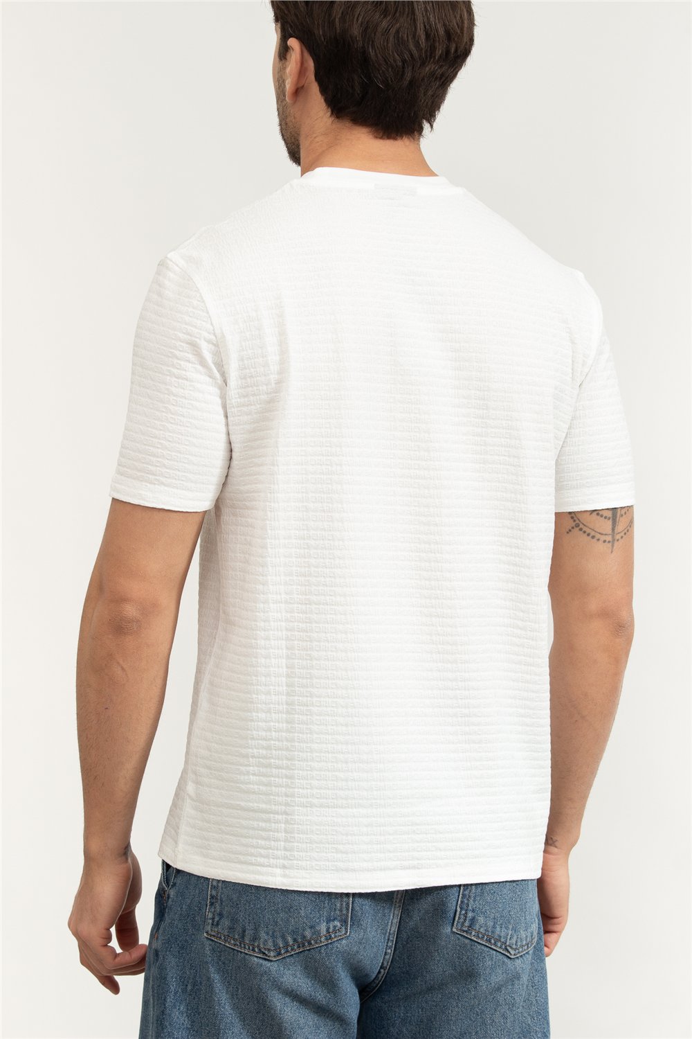 Emporio Armani Erkek Bisiklet Yaka T-Shirt