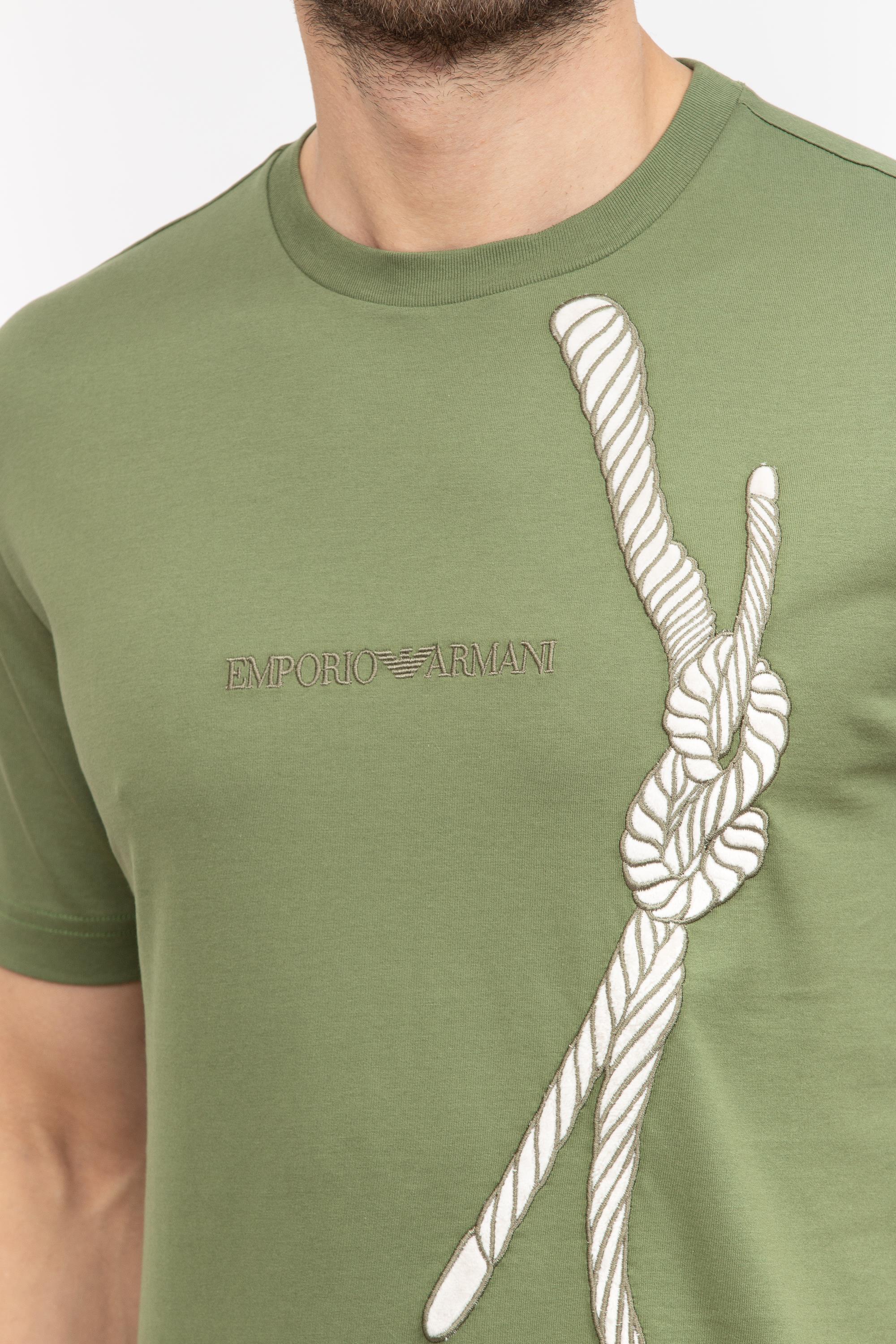 Emporio Armani Erkek Bisiklet Yaka T-Shirt