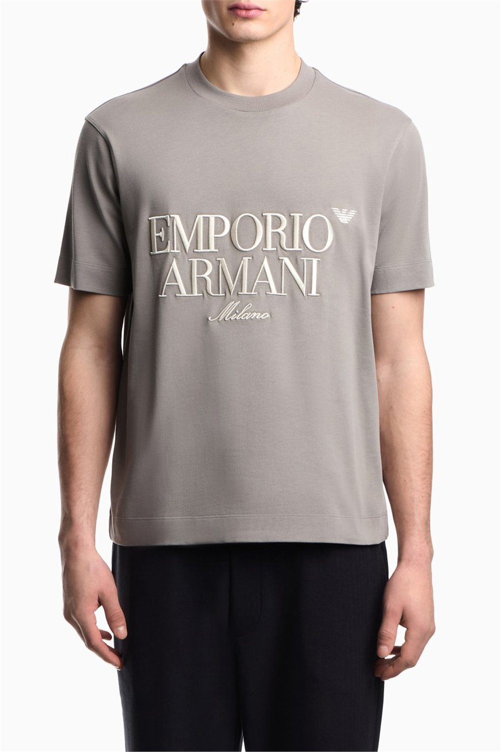 Emporio Armani Erkek Bisiklet Yaka T-Shirt Çok Renkli