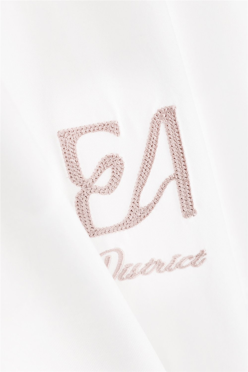 Emporio Armani Erkek Bisiklet Yaka T-Shirt Beyaz