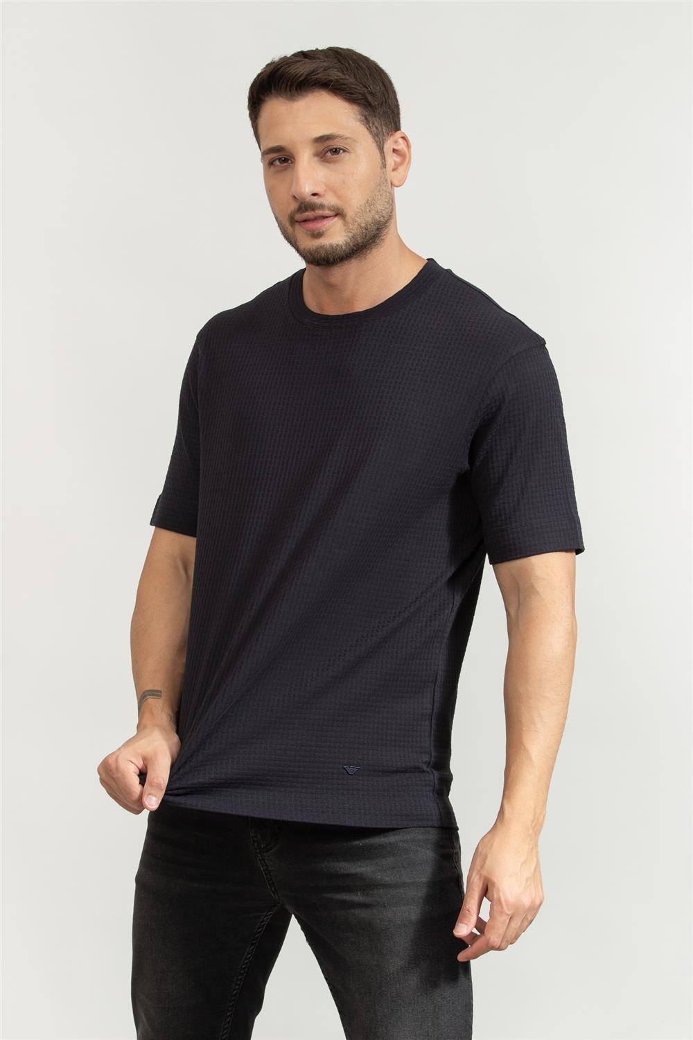 Emporio Armani Erkek Bisiklet Yaka T-Shirt