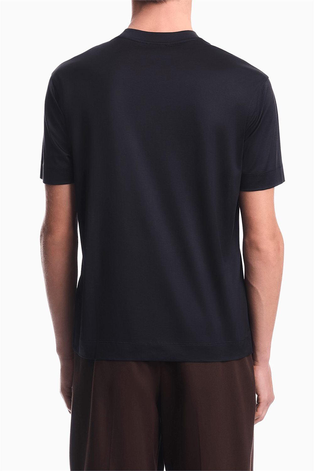 Emporio Armani Erkek Bisiklet Yaka T-Shirt Lacivert