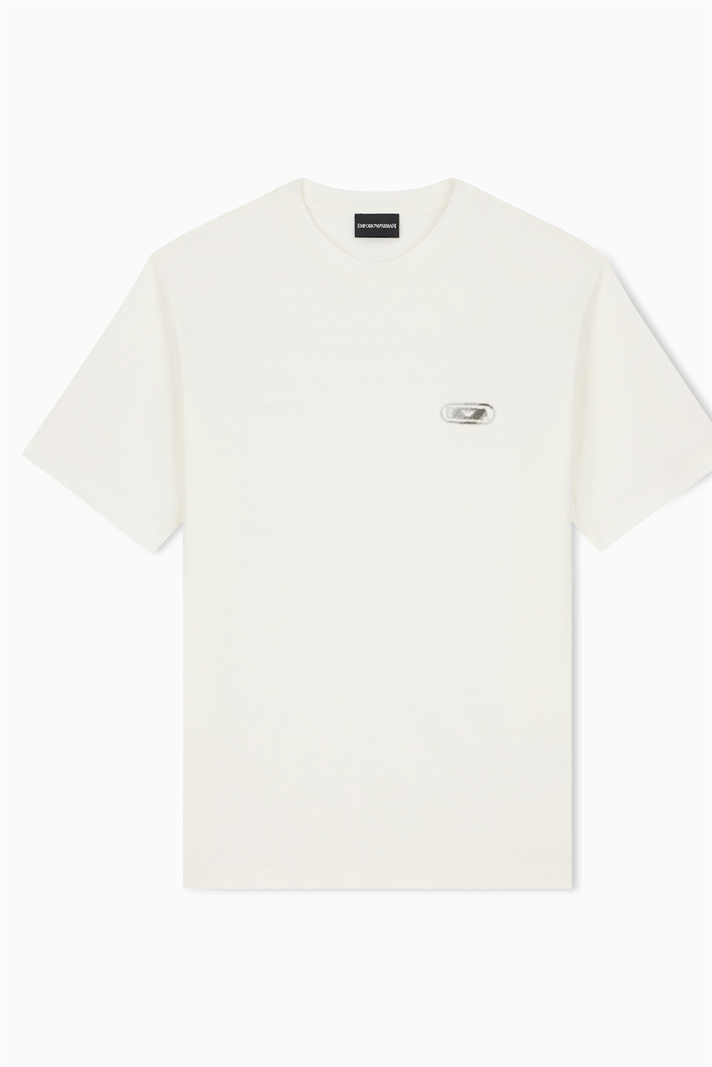 Emporio Armani Erkek Bisiklet Yaka T-Shirt Beyaz