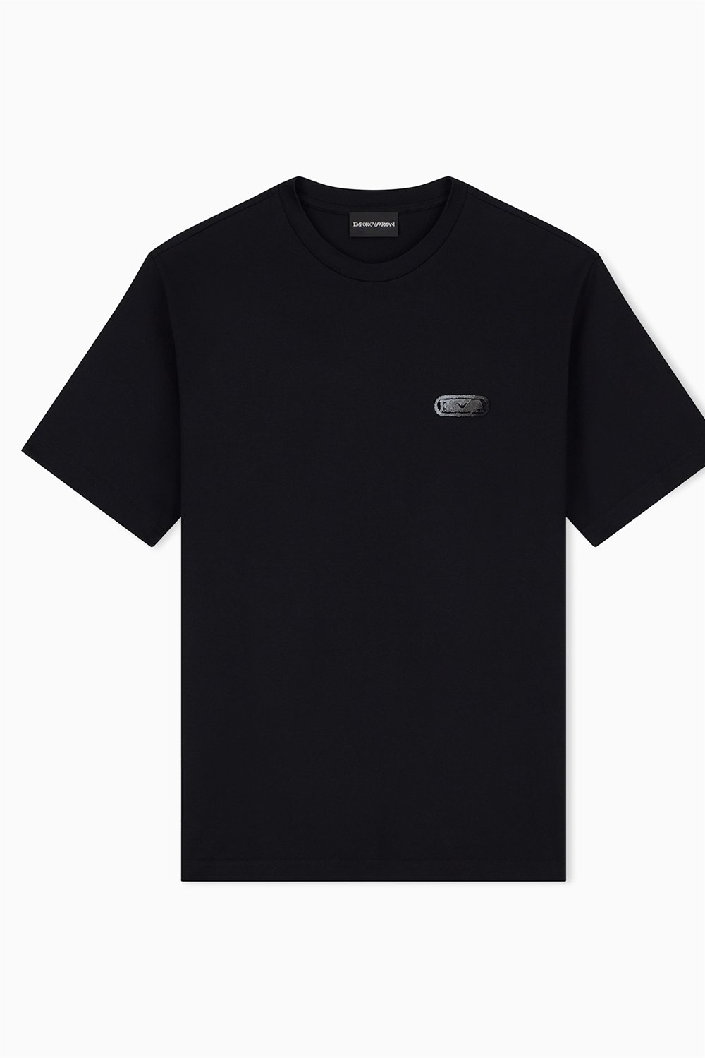 Emporio Armani Erkek Bisiklet Yaka T-Shirt Siyah