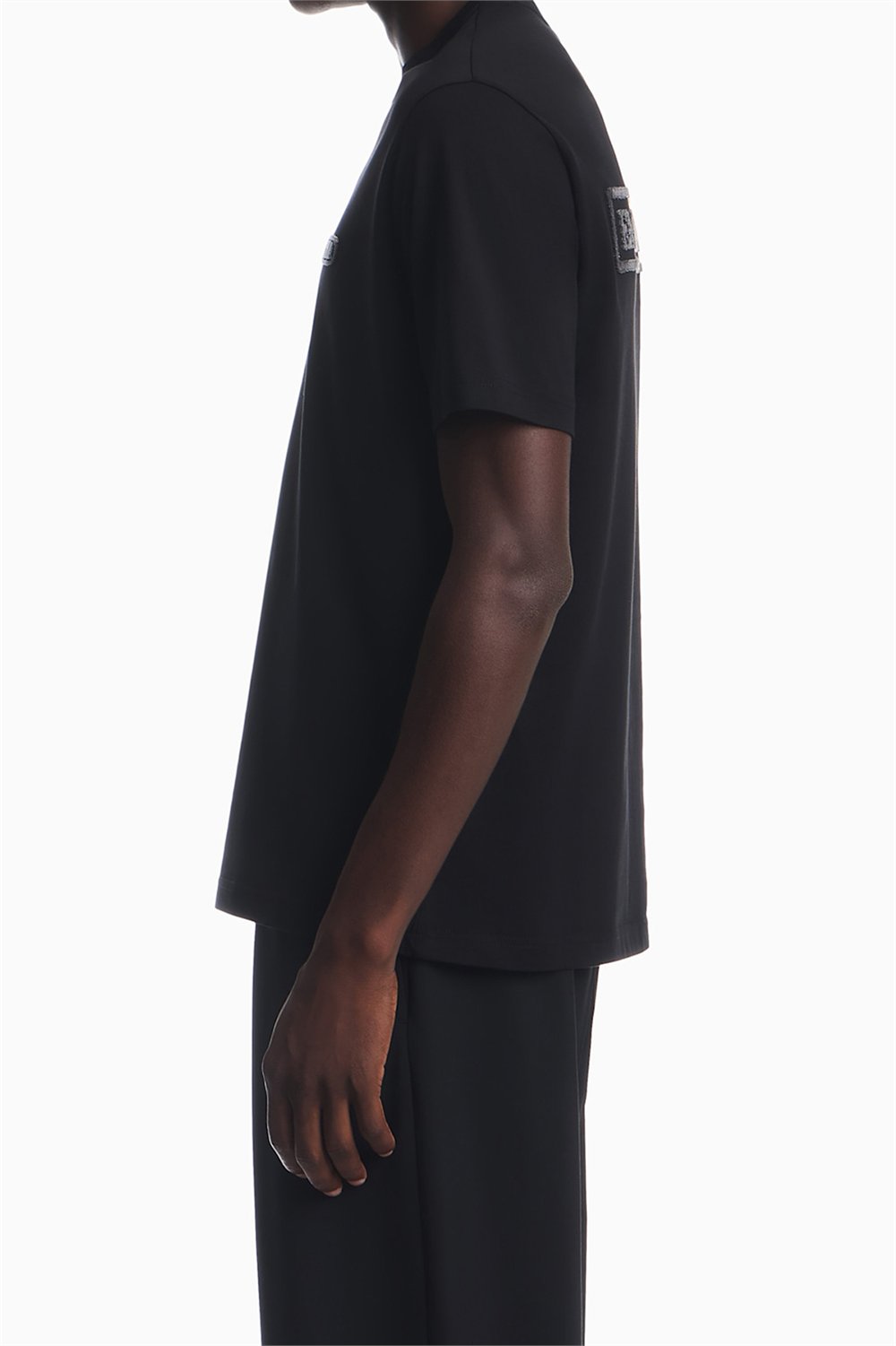 Emporio Armani Erkek Bisiklet Yaka T-Shirt Siyah