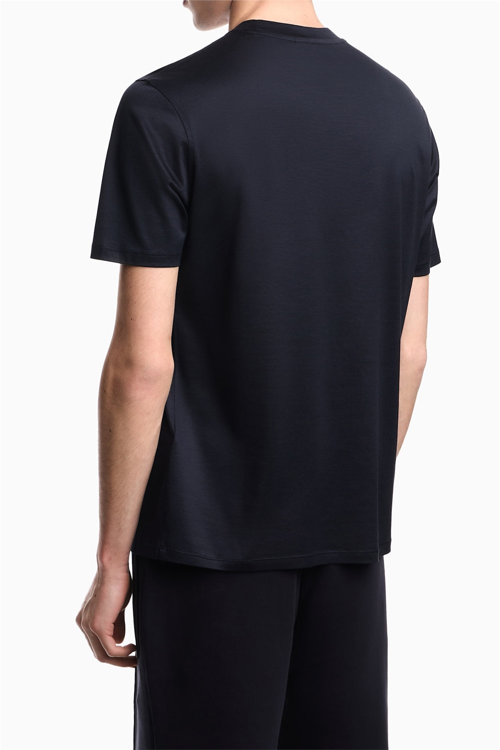 Emporio Armani Erkek Bisiklet Yaka T-Shirt Lacivert