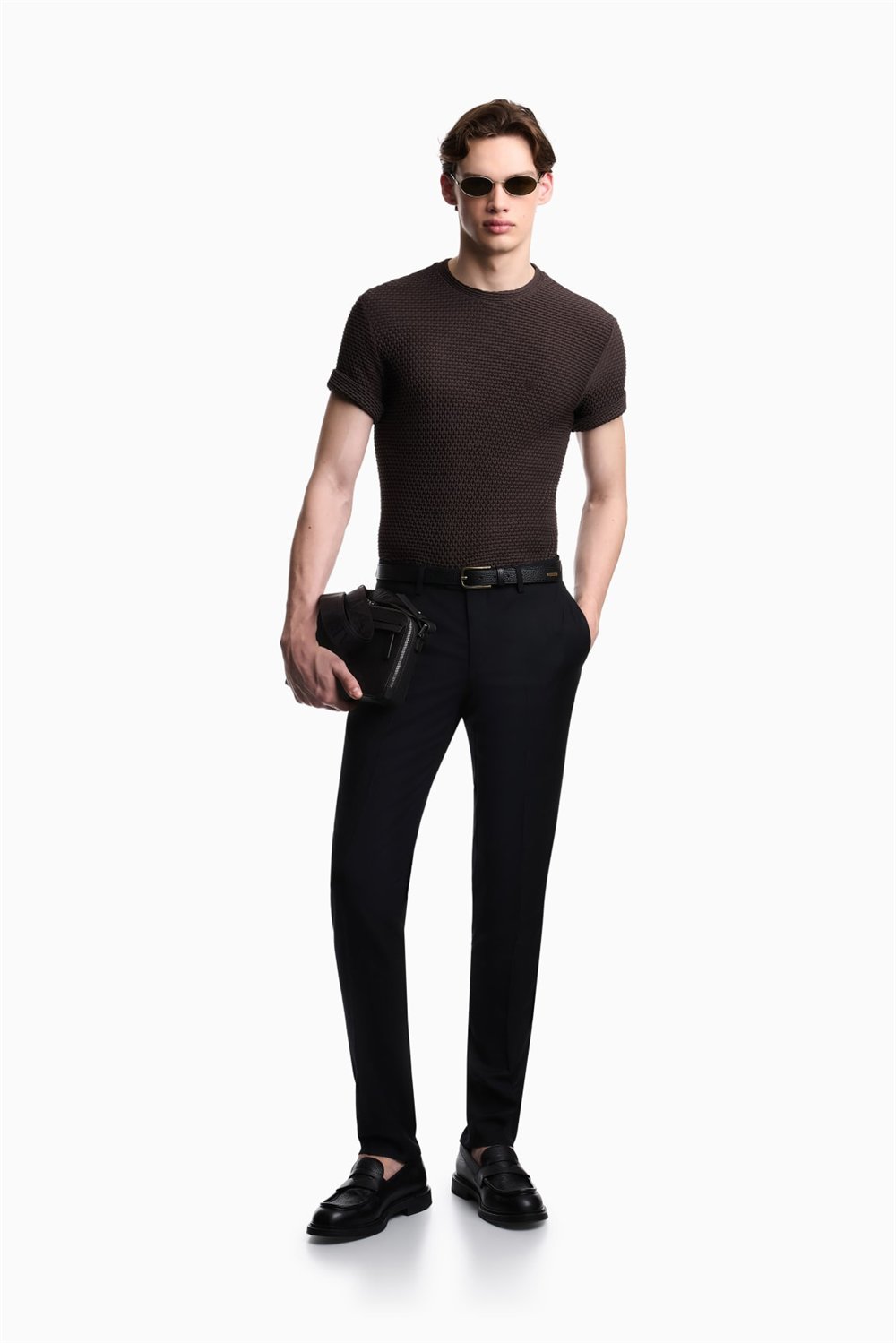 Emporio Armani Erkek Bisiklet Yaka T-Shirt