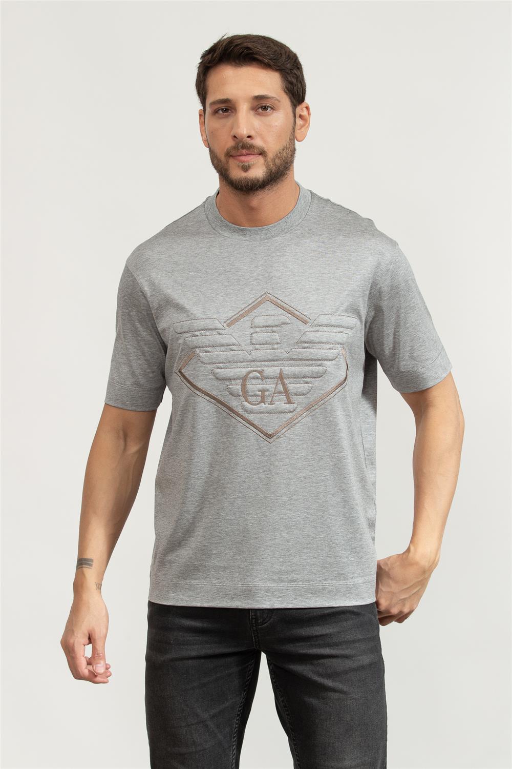 Emporio Armani Erkek Bisiklet Yaka T-Shirt