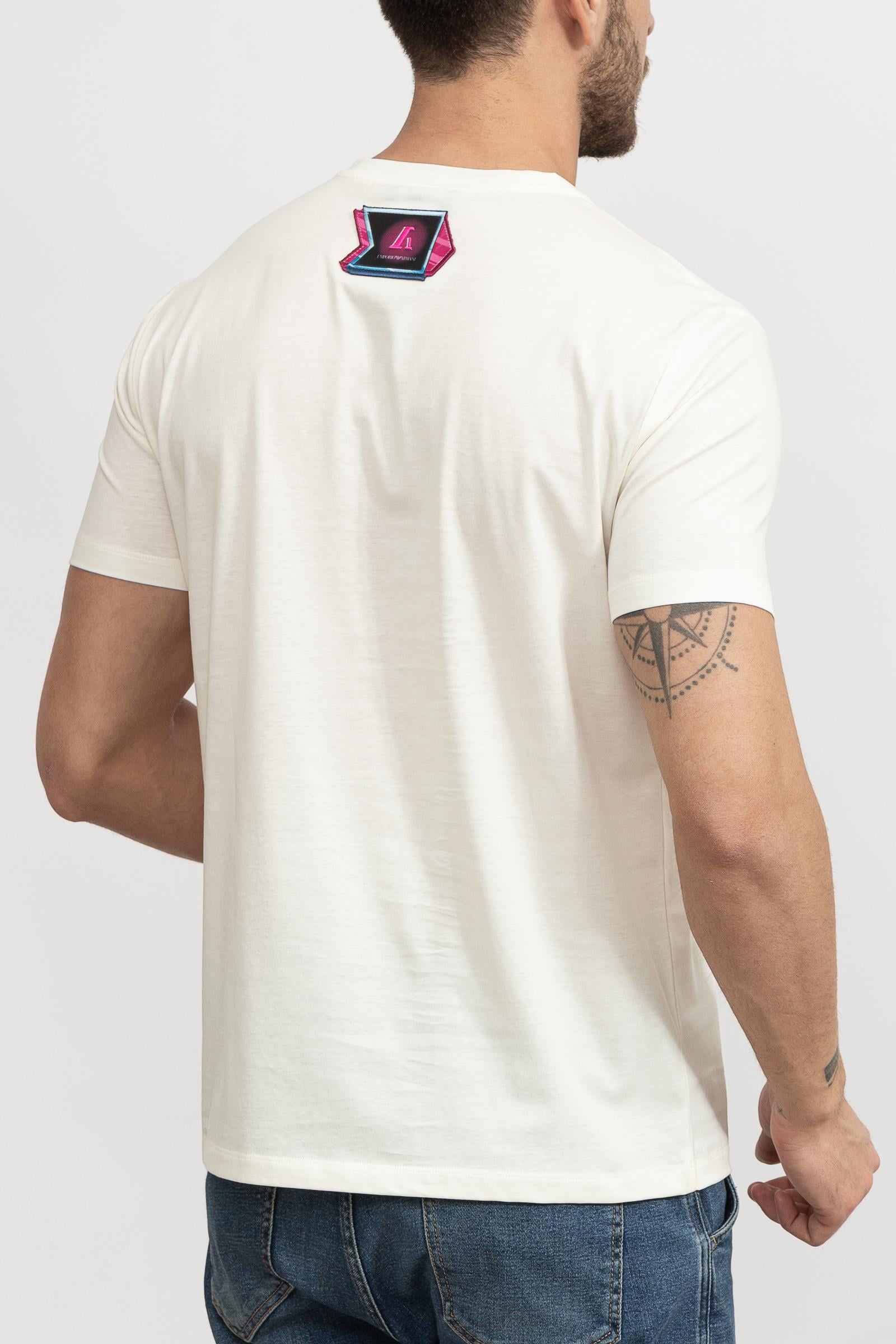 Emporio Armani Erkek Bisiklet Yaka T-Shirt