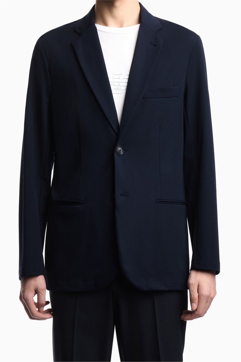 Emporio Armani Erkek Blazer Ceket Lacivert