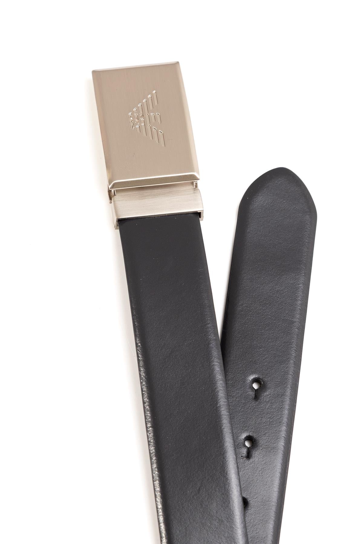 Emporio Armani Erkek Deri Kemer