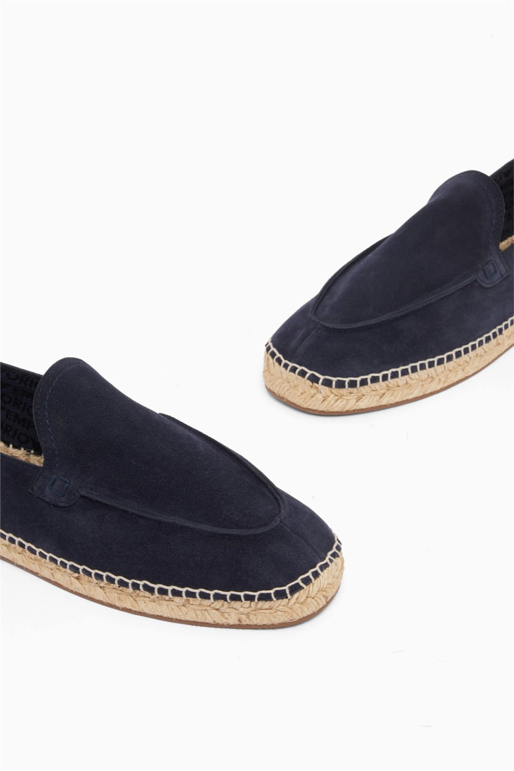 Emporio Armani Erkek Espadril Lacivert