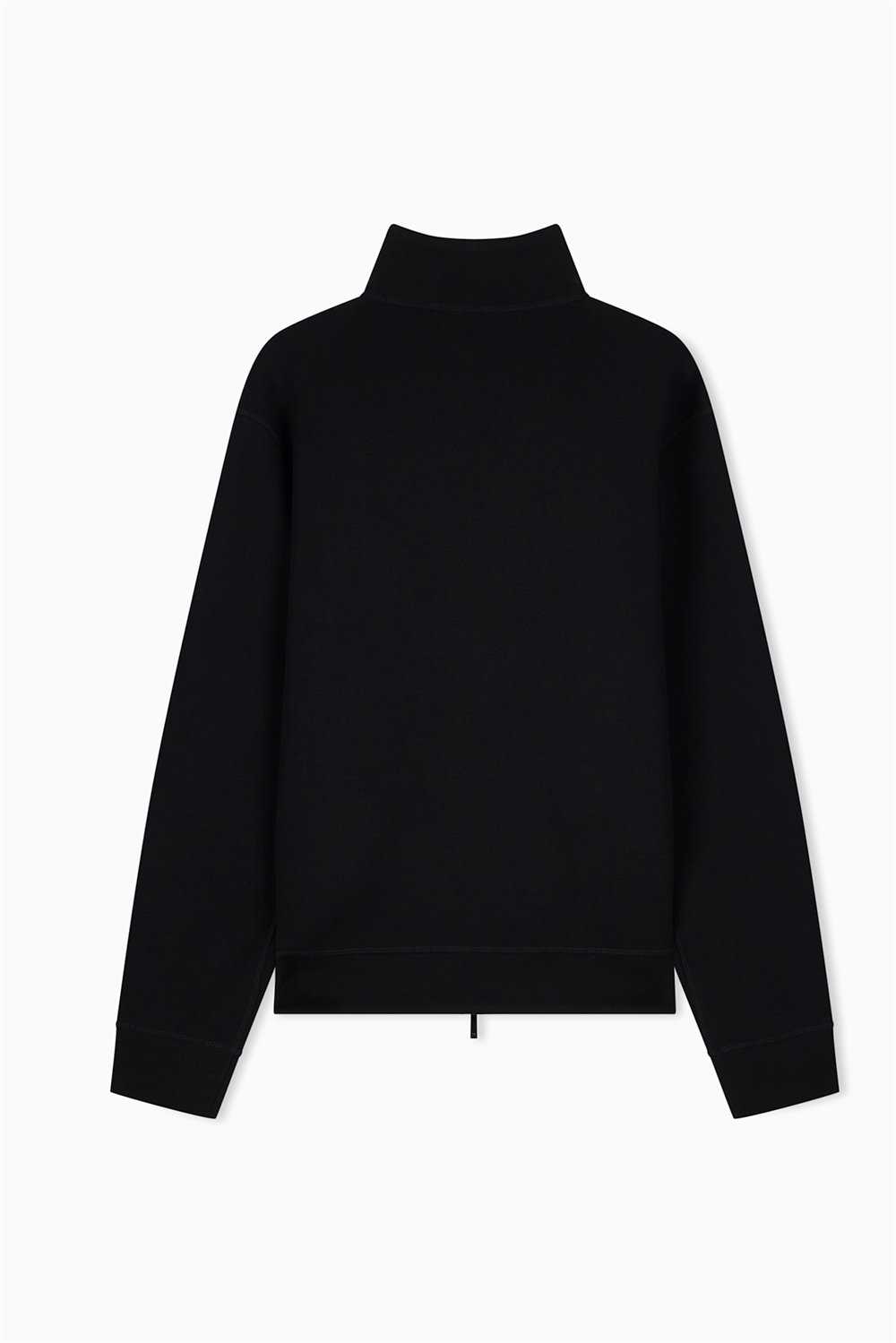 Emporio Armani Erkek Fermuarlı Sweatshirt Siyah