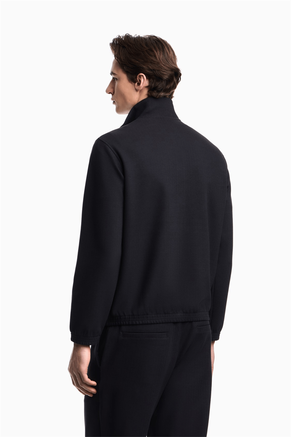 Emporio Armani Erkek Fermuarlı Sweatshirt