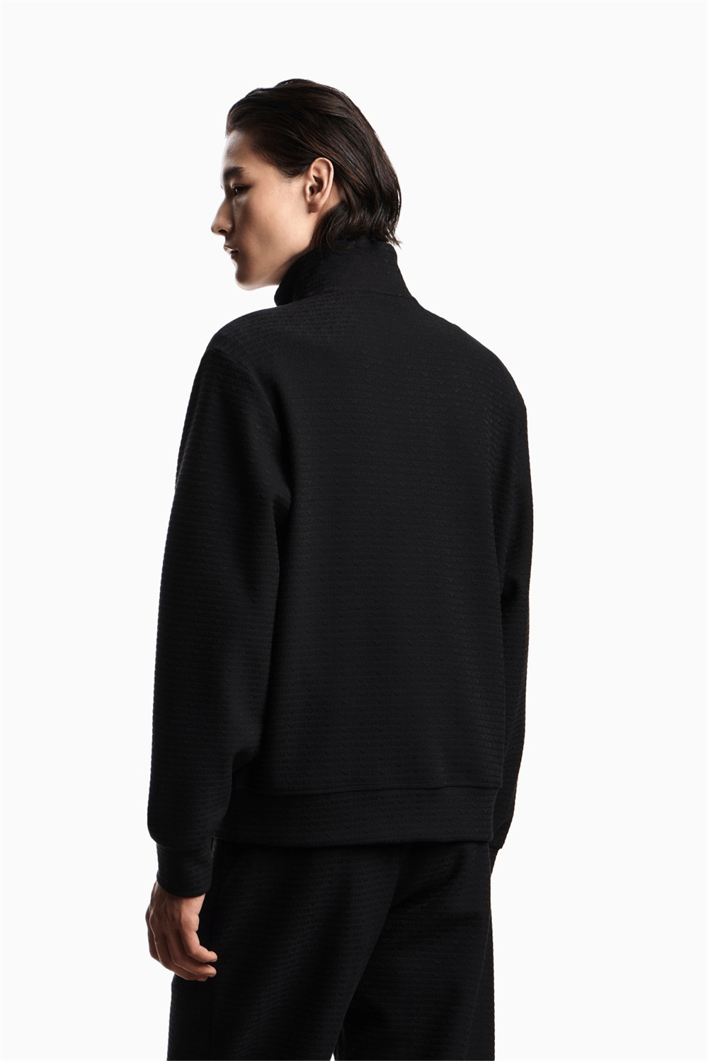 Emporio Armani Erkek Fermuarlı Sweatshirt