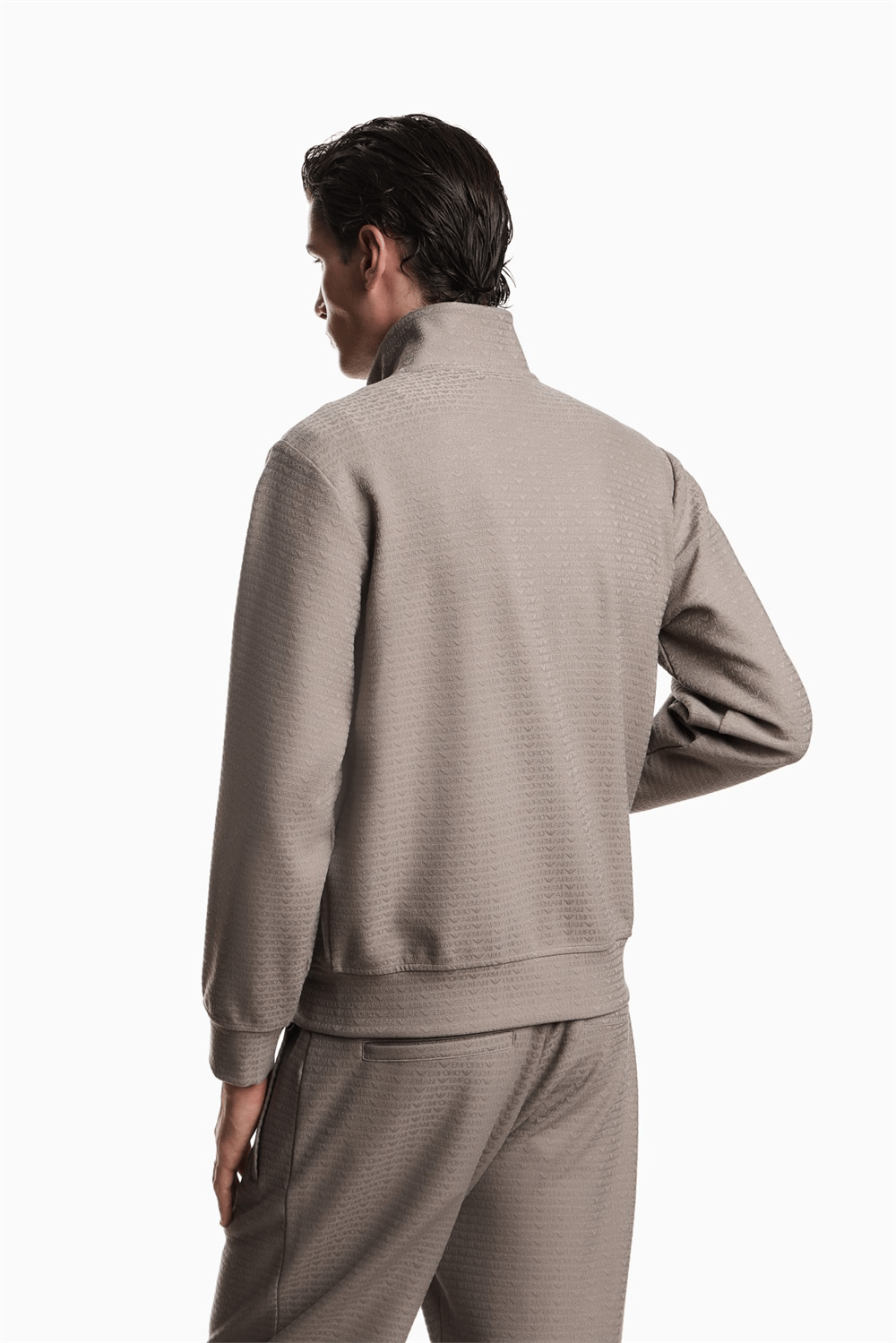Emporio Armani Erkek Fermuarlı Sweatshirt