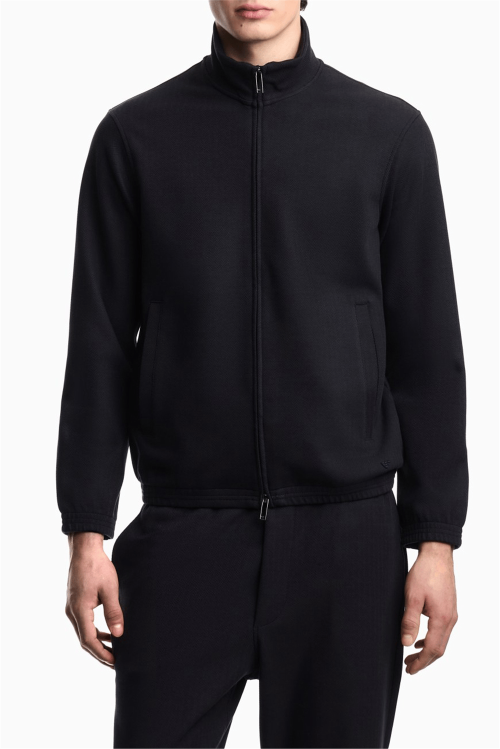 Emporio Armani Erkek Fermuarlı Sweatshirt Çok Renkli