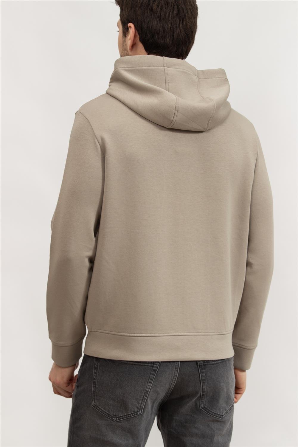 Emporio Armani Erkek Fermuarlı Sweatshirt