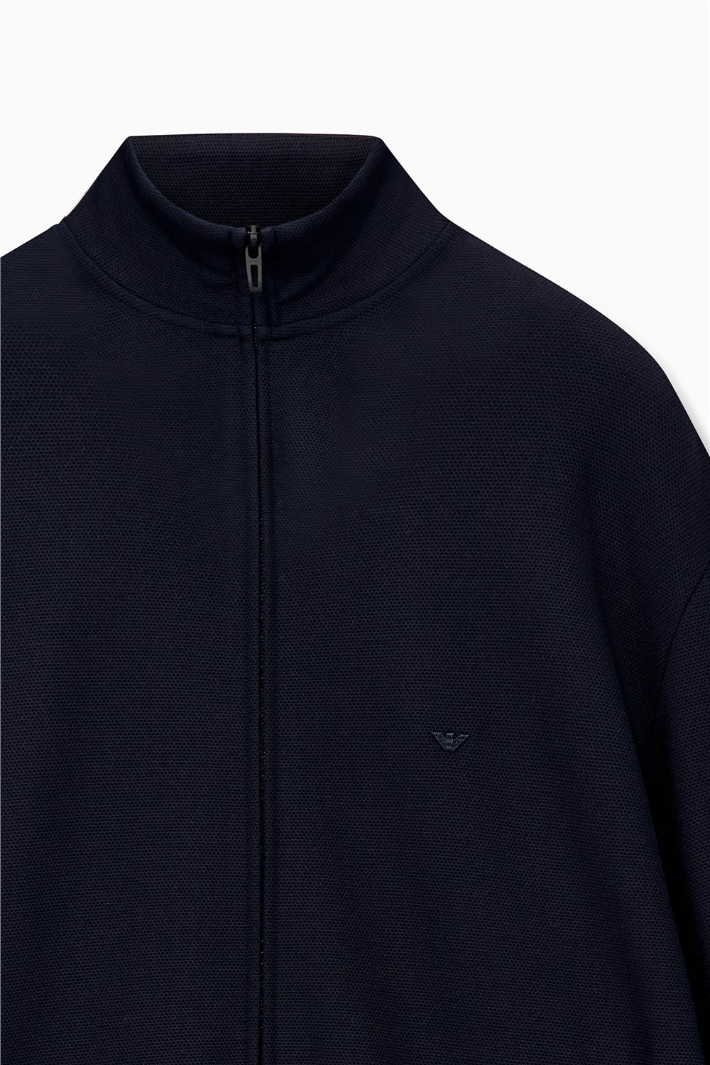 Emporio Armani Erkek Fermuarlı Sweatshirt Lacivert