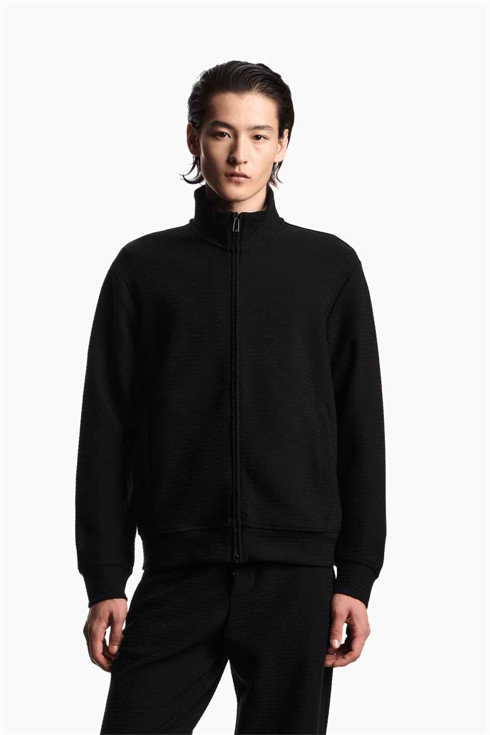 Emporio Armani Erkek Fermuarlı Sweatshirt