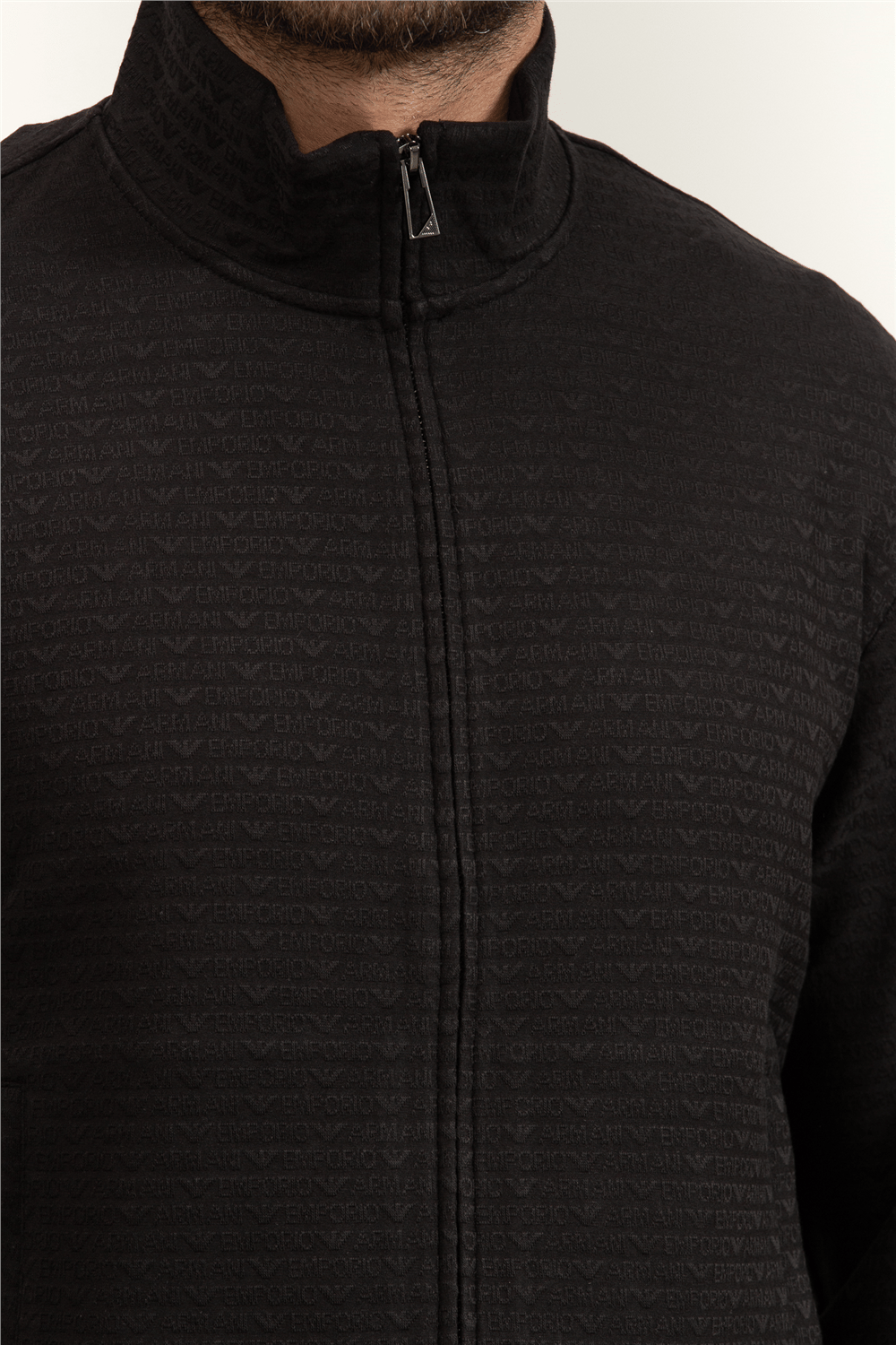 Emporio Armani Erkek Fermuarlı Sweatshirt