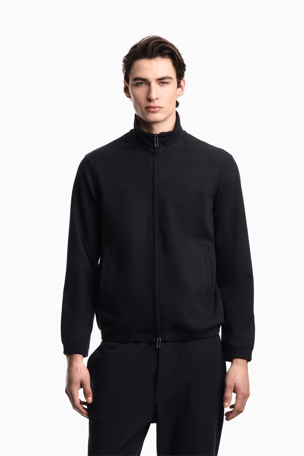 Emporio Armani Erkek Fermuarlı Sweatshirt