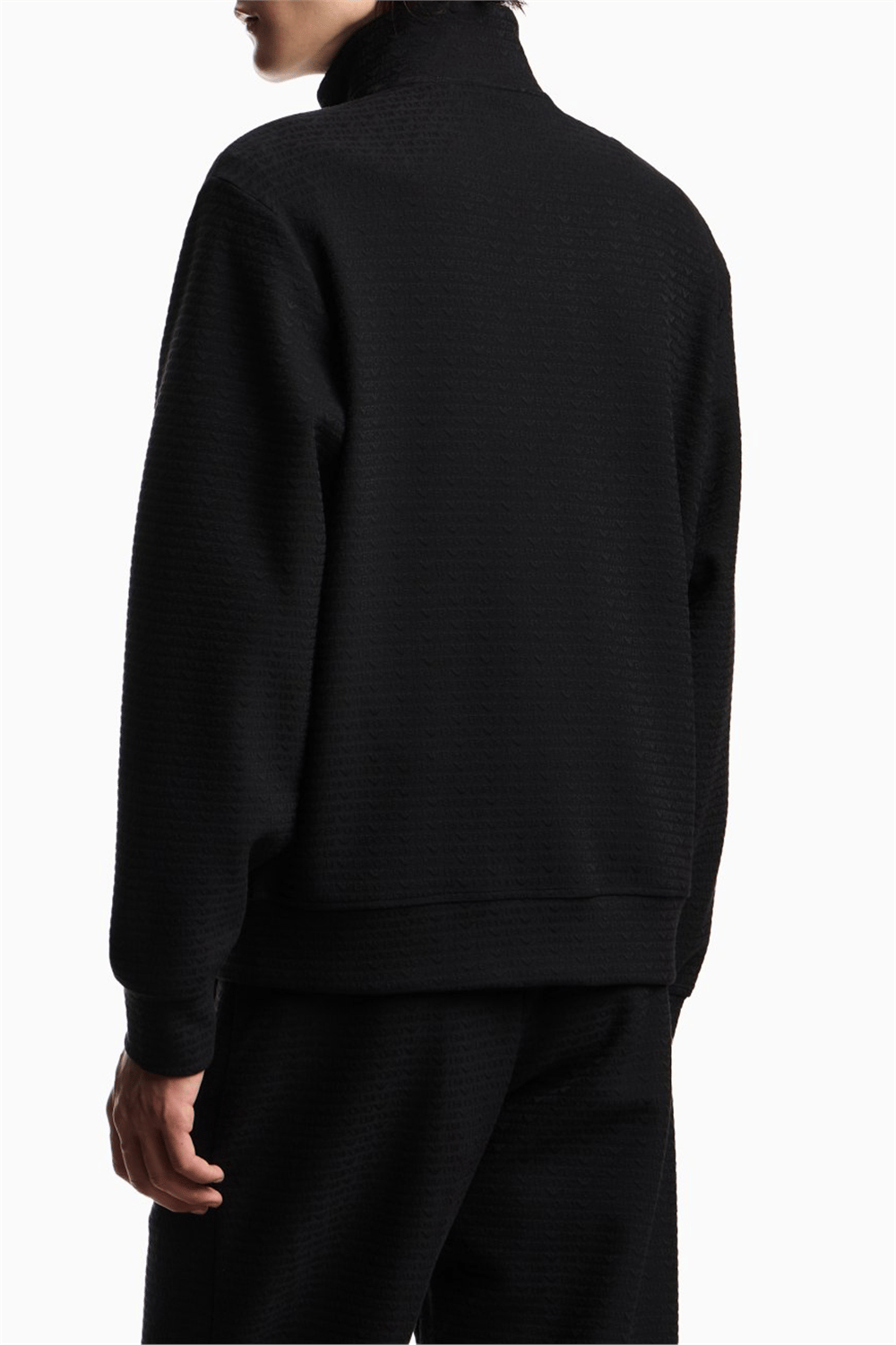 Emporio Armani Erkek Fermuarlı Sweatshirt Çok Renkli