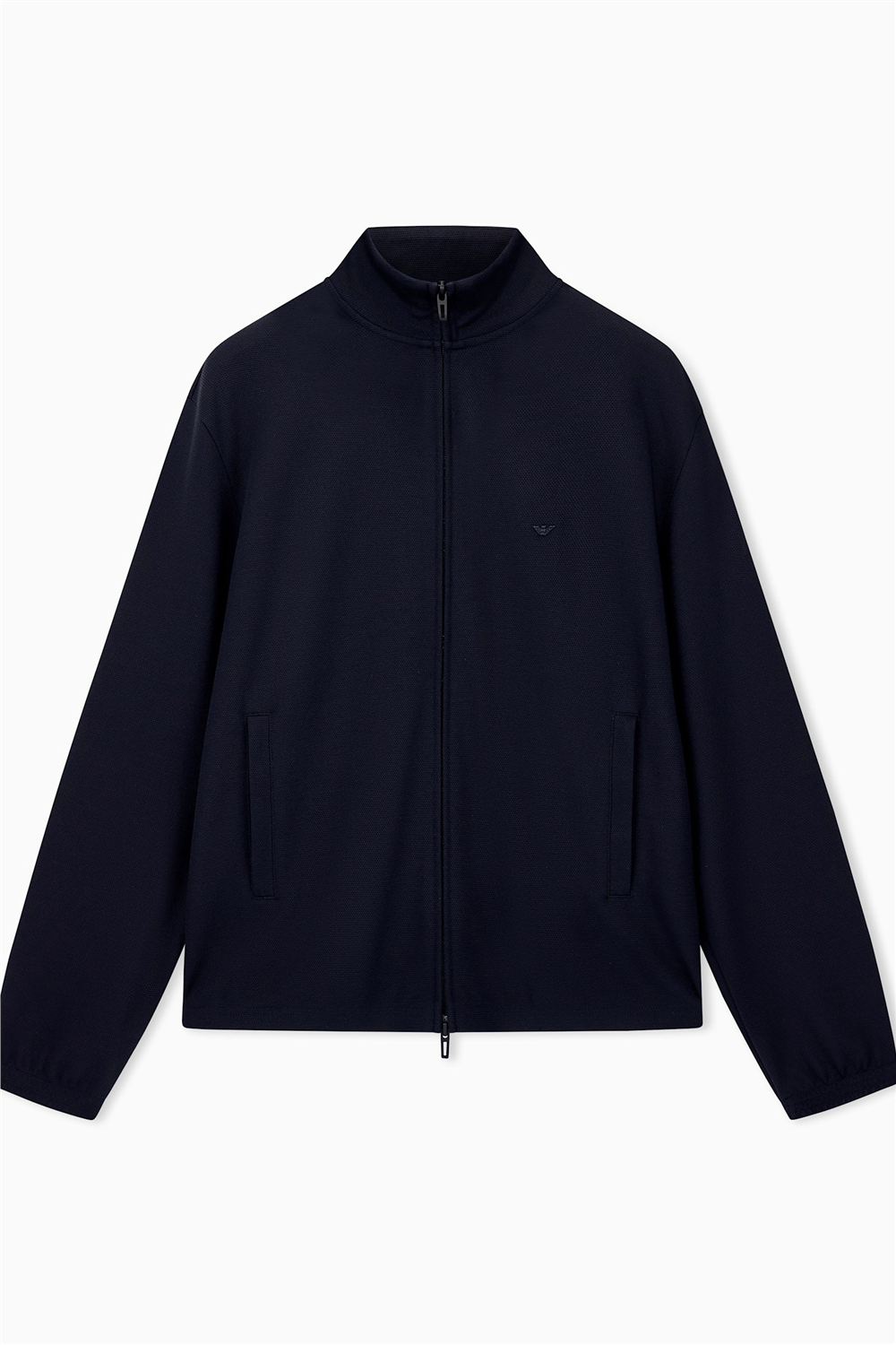 Emporio Armani Erkek Fermuarlı Sweatshirt Lacivert
