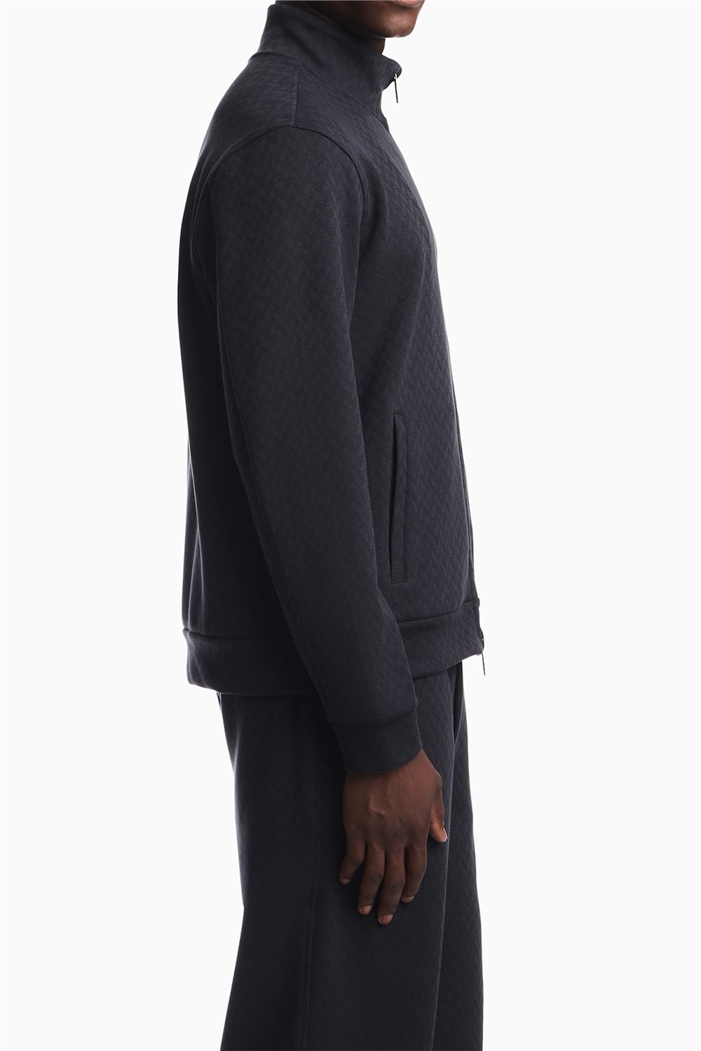 Emporio Armani Erkek Fermuarlı Sweatshirt