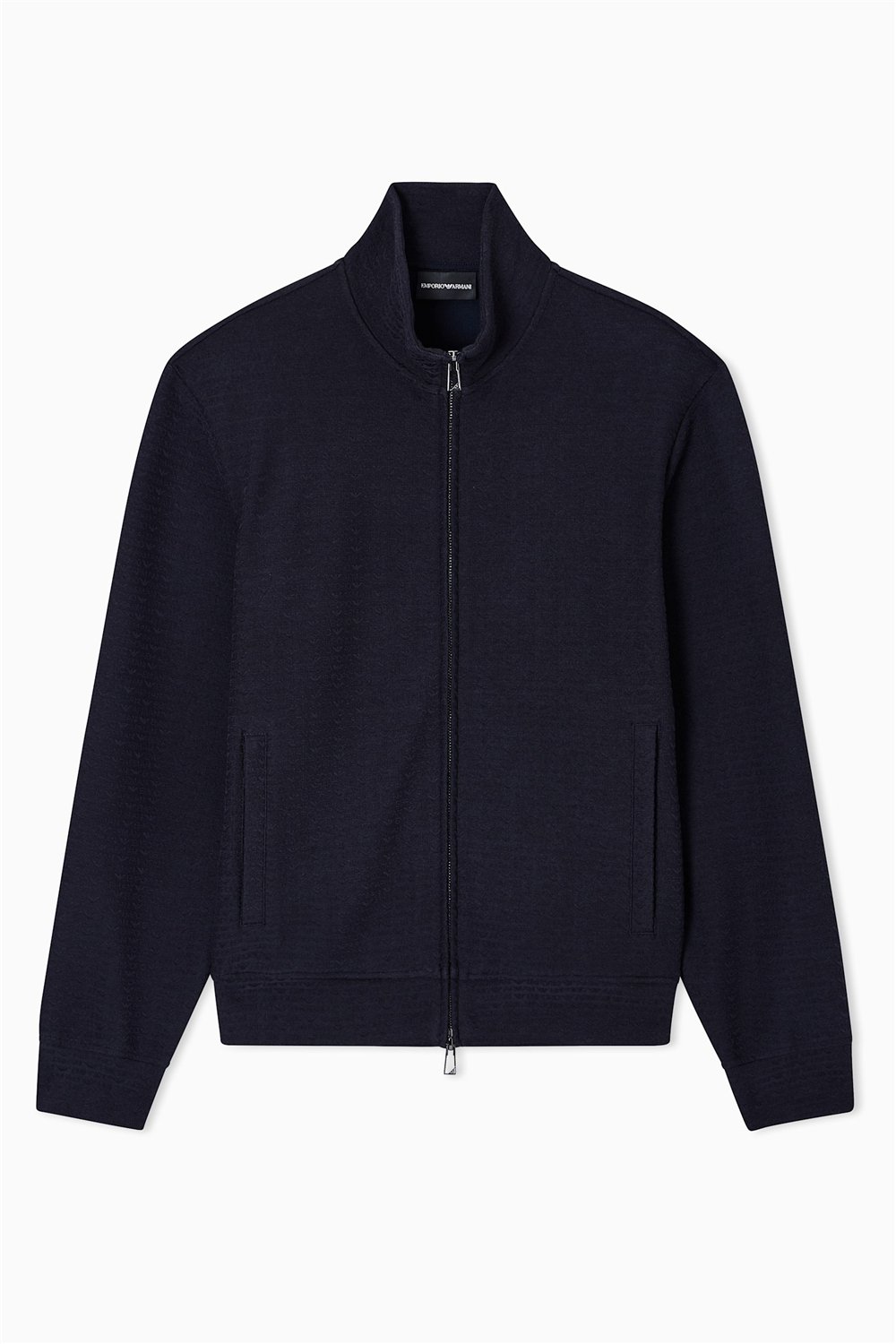 Emporio Armani Erkek Fermuarlı Sweatshirt Çok Renkli