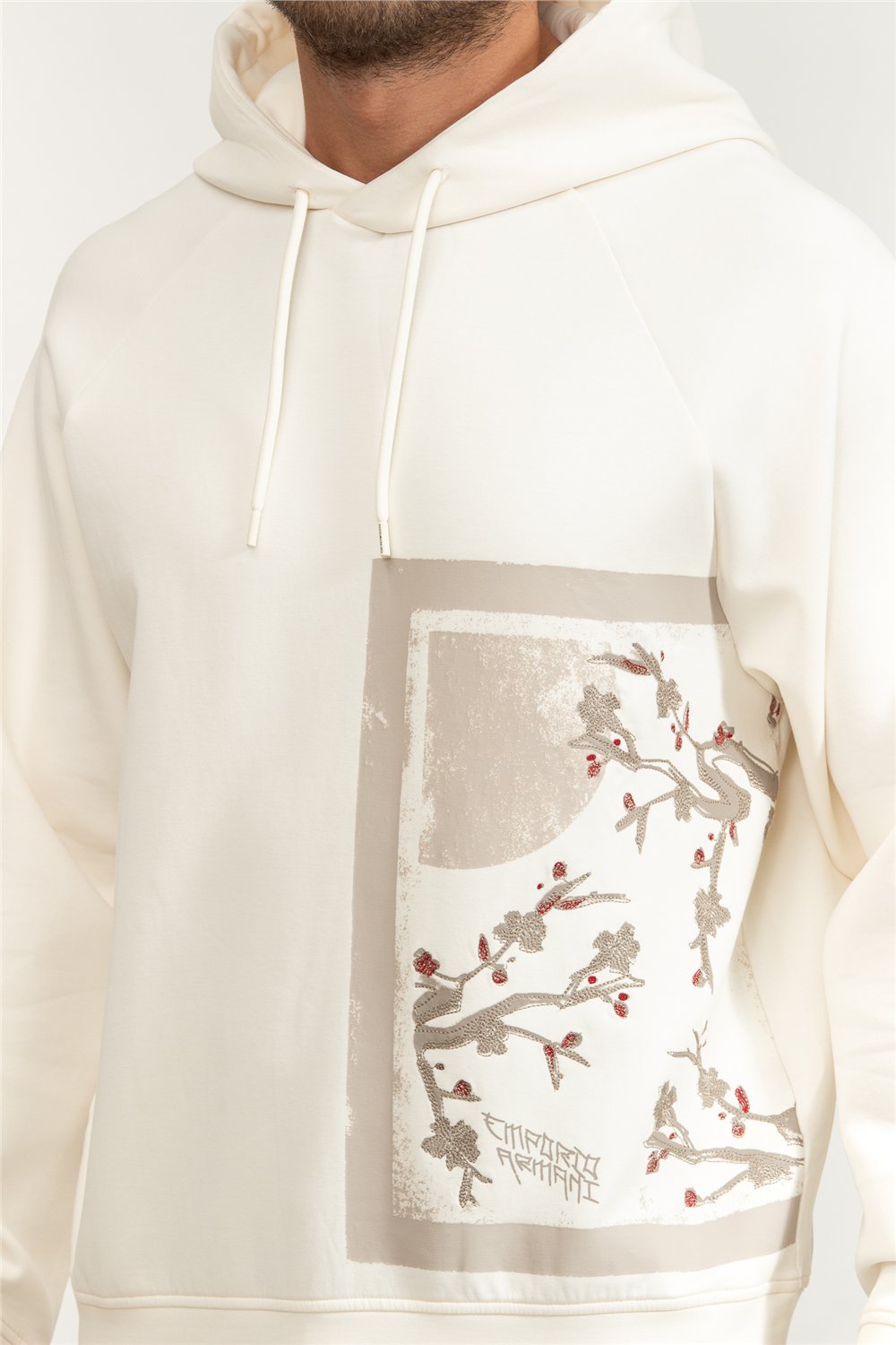 Emporio Armani Erkek Kapüşonlu Sweatshirt