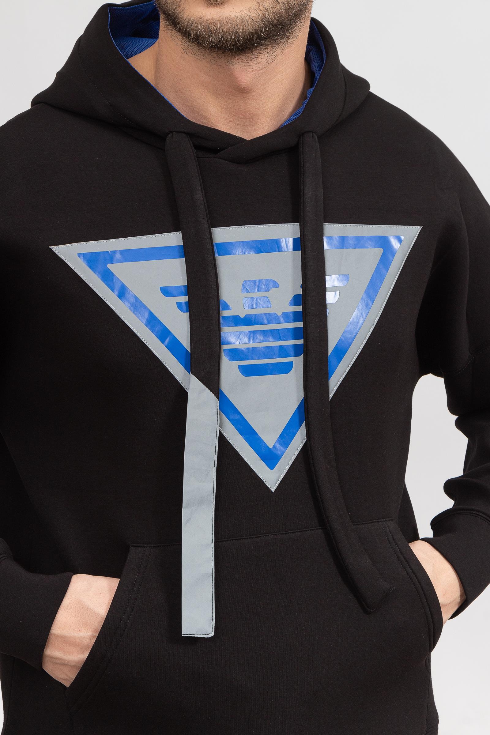 Emporio Armani Erkek Kapüşonlu Sweatshirt