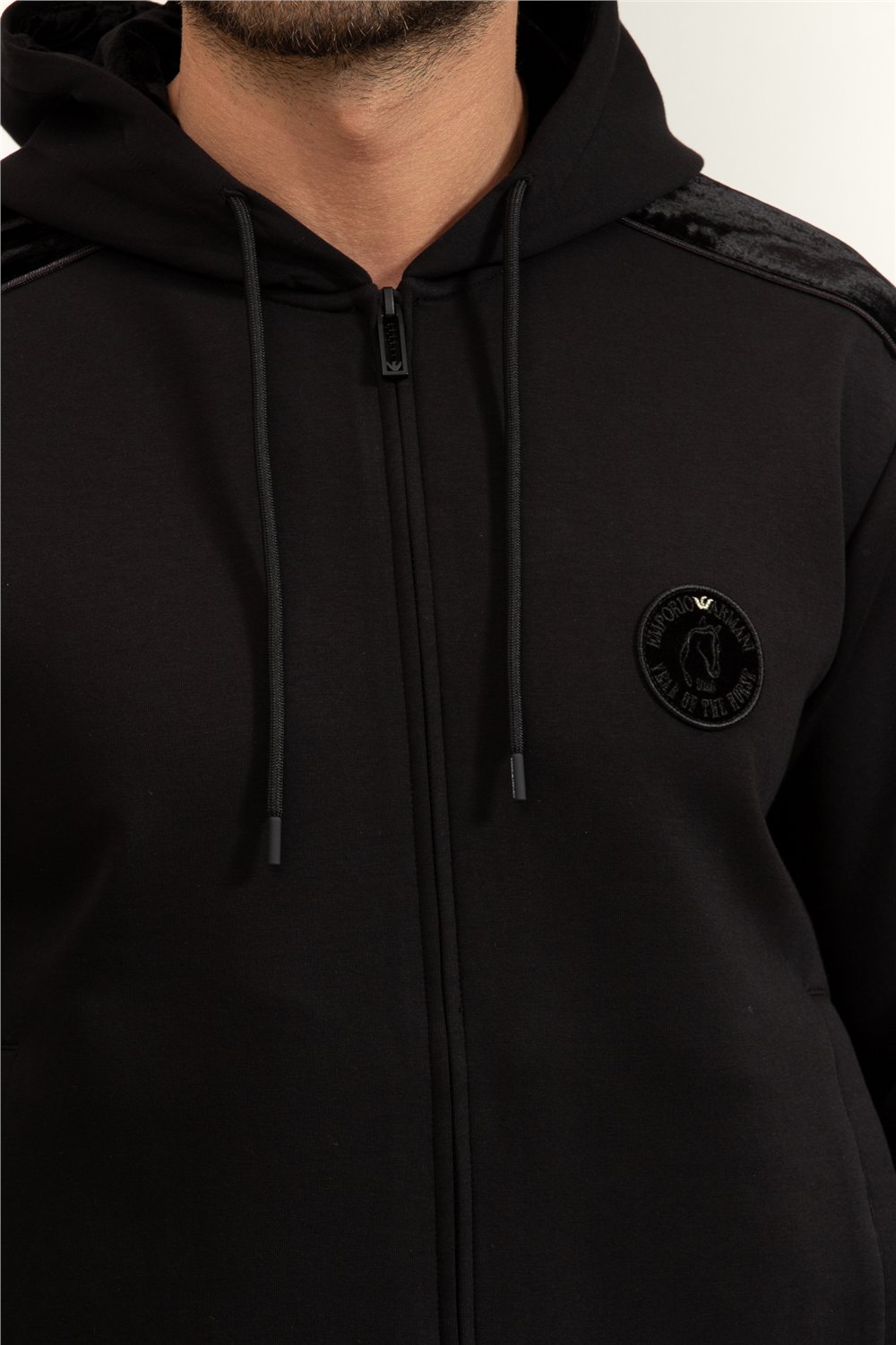 Emporio Armani Erkek Kapüşonlu Sweatshirt
