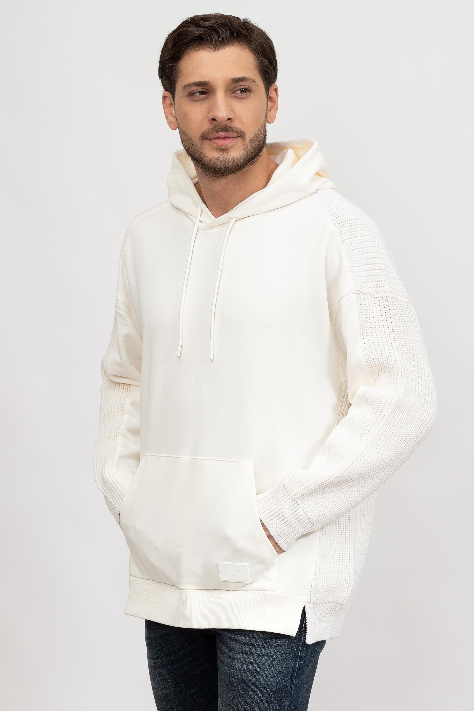 Emporio Armani Erkek Kapüşonlu Sweatshirt