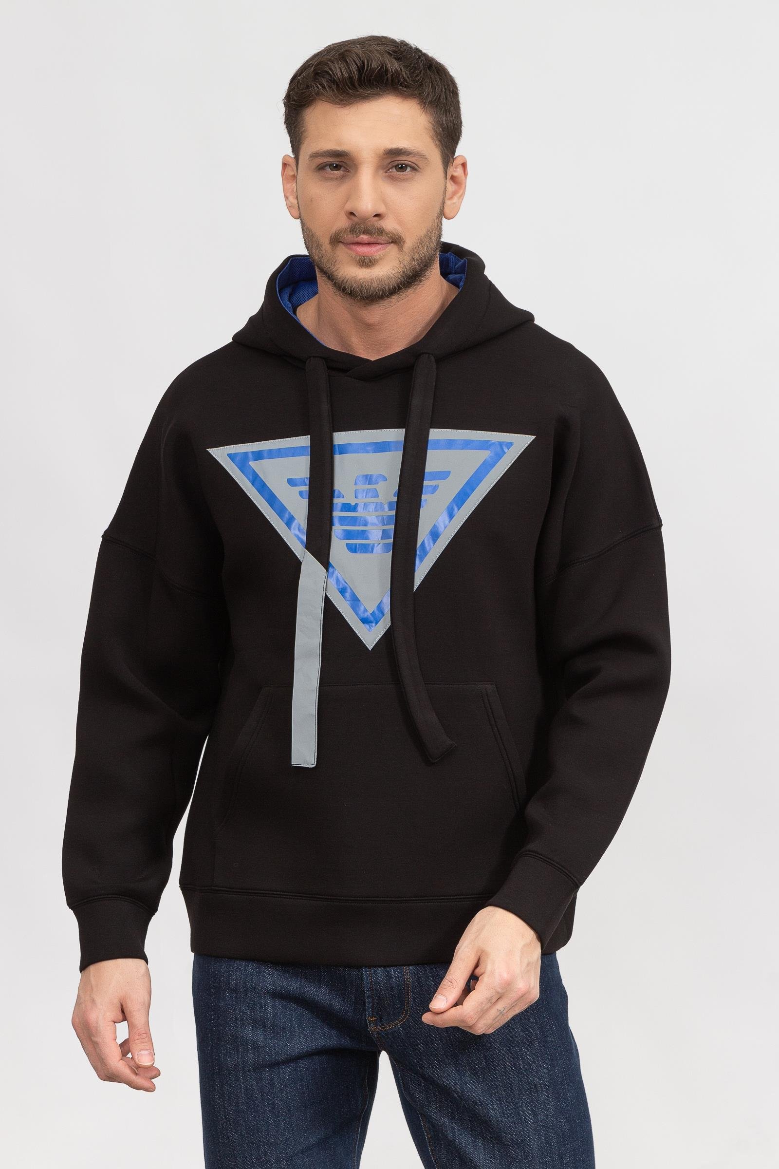 Emporio Armani Erkek Kapüşonlu Sweatshirt