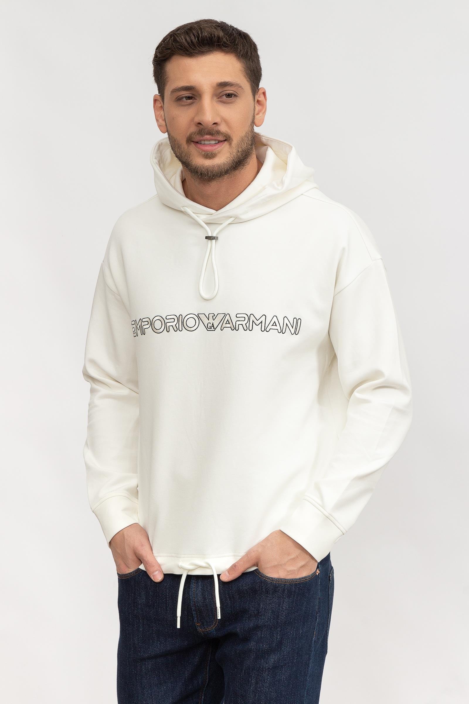 Emporio Armani Erkek Kapüşonlu Sweatshirt