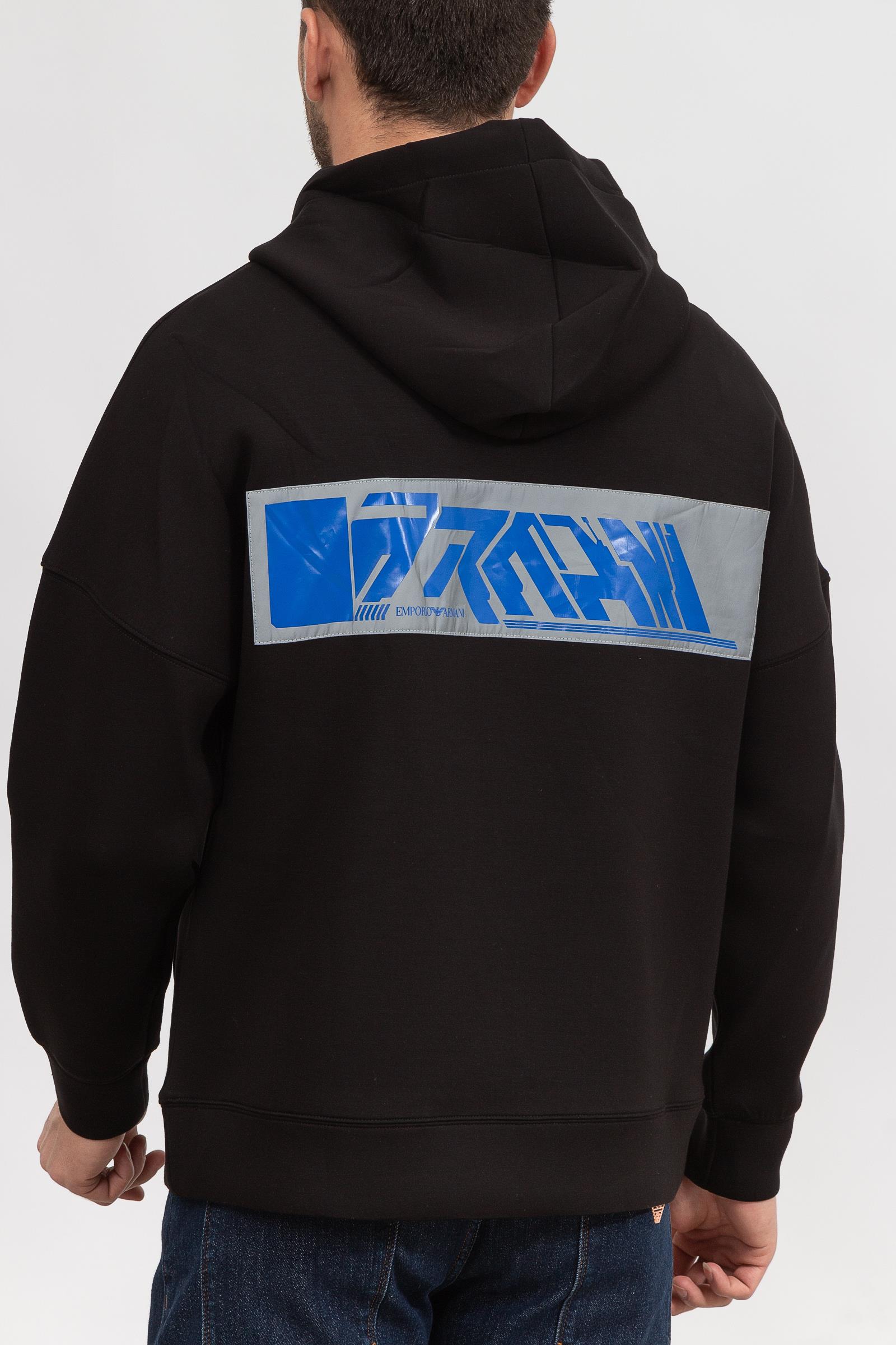 Emporio Armani Erkek Kapüşonlu Sweatshirt