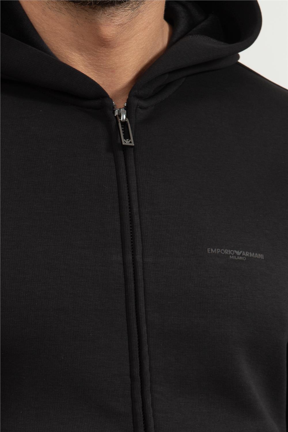 Emporio Armani Erkek Kapüşonlu Sweatshirt